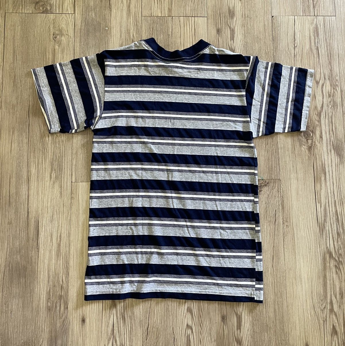 Vintage Vintage 90s Super Yarn SAS Striped T shirts Size US S / EU 44-46 / 1 - 5 Thumbnail