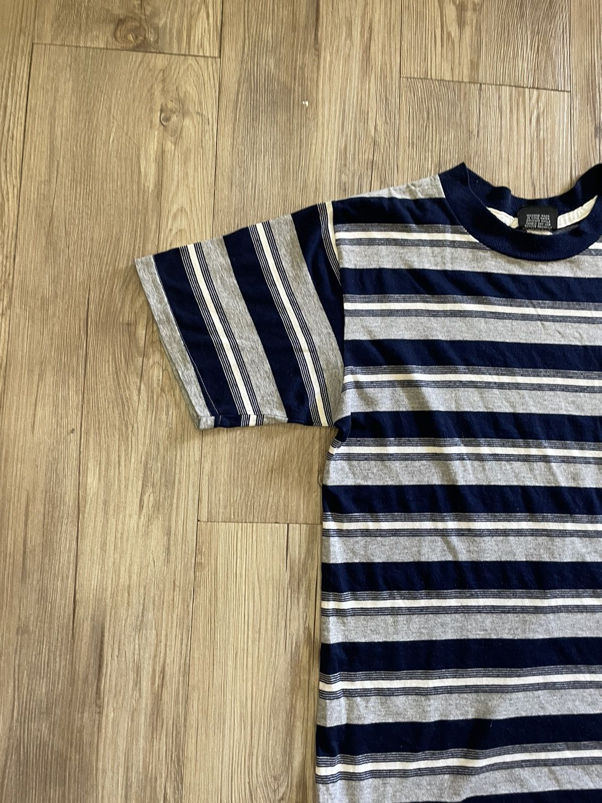 Vintage Vintage 90s Super Yarn SAS Striped T shirts Size US S / EU 44-46 / 1 - 3 Thumbnail