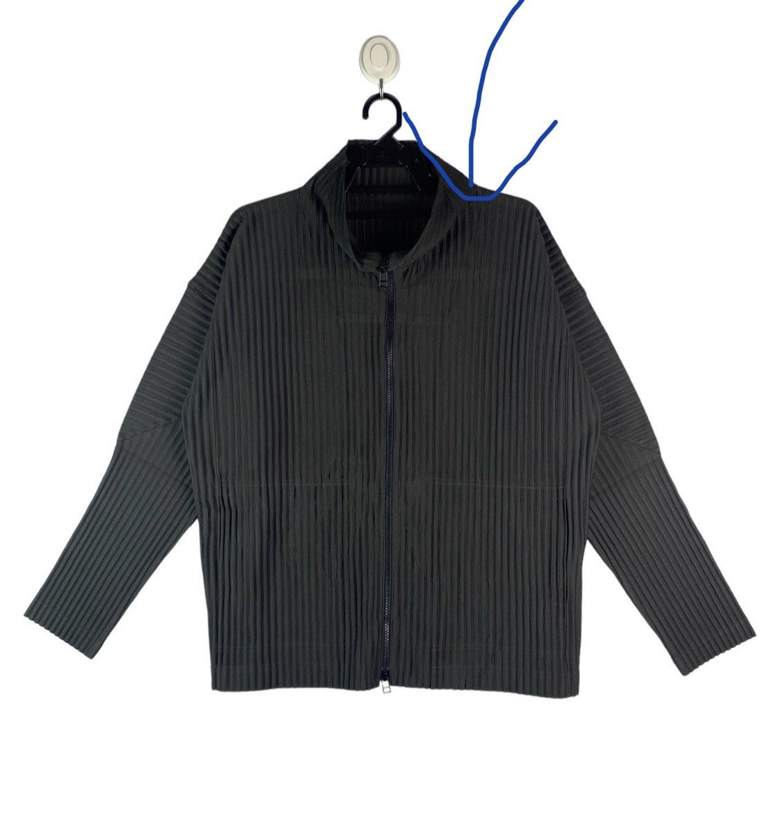 Issey Miyake Rare ISSEY MIYAKE HOMME PLISSE Zip Up jacket | Grailed