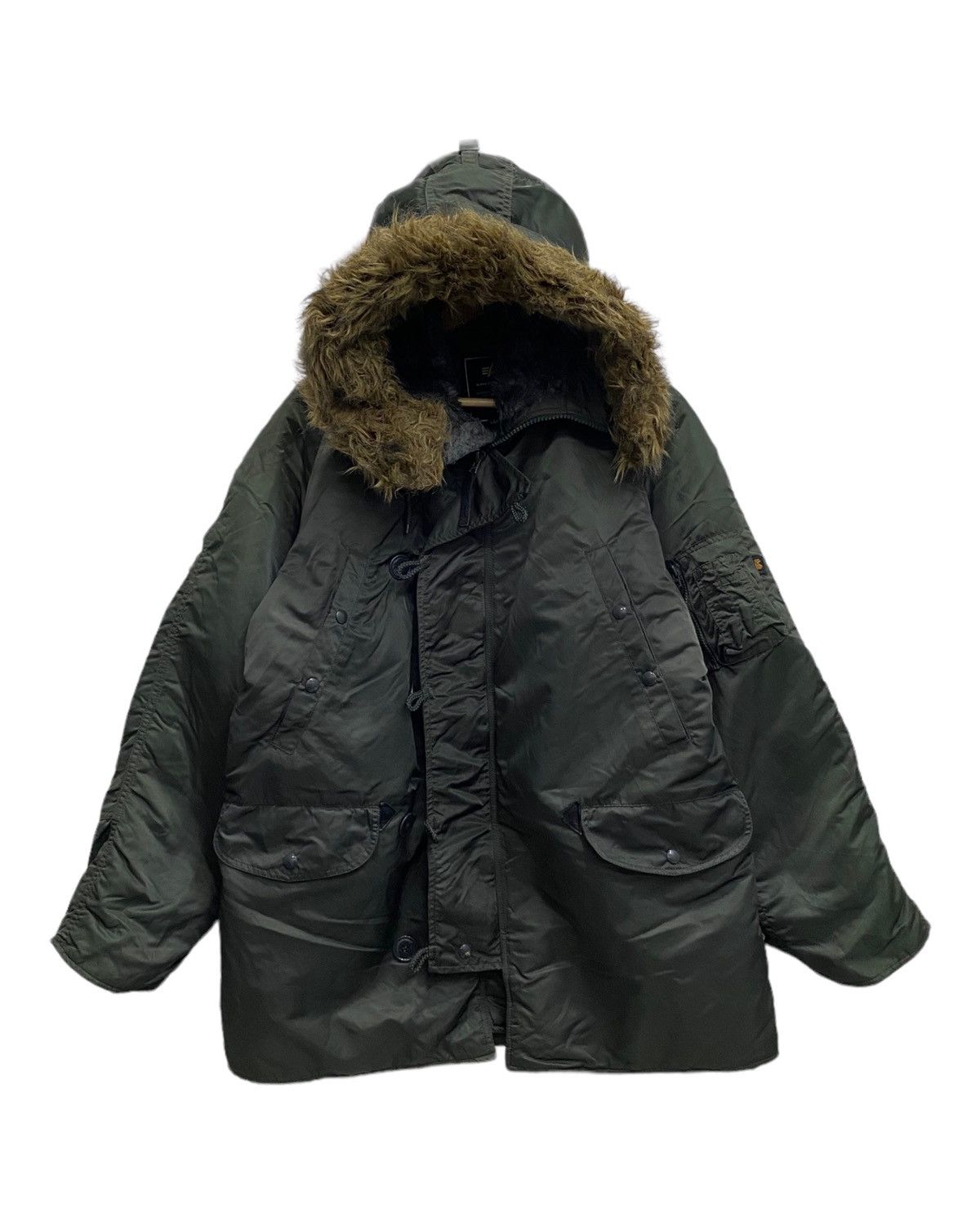 🔥ALPHA INDUSTRIES TYPE N-3B PARKA FUR EXTREME COLD WEATHER