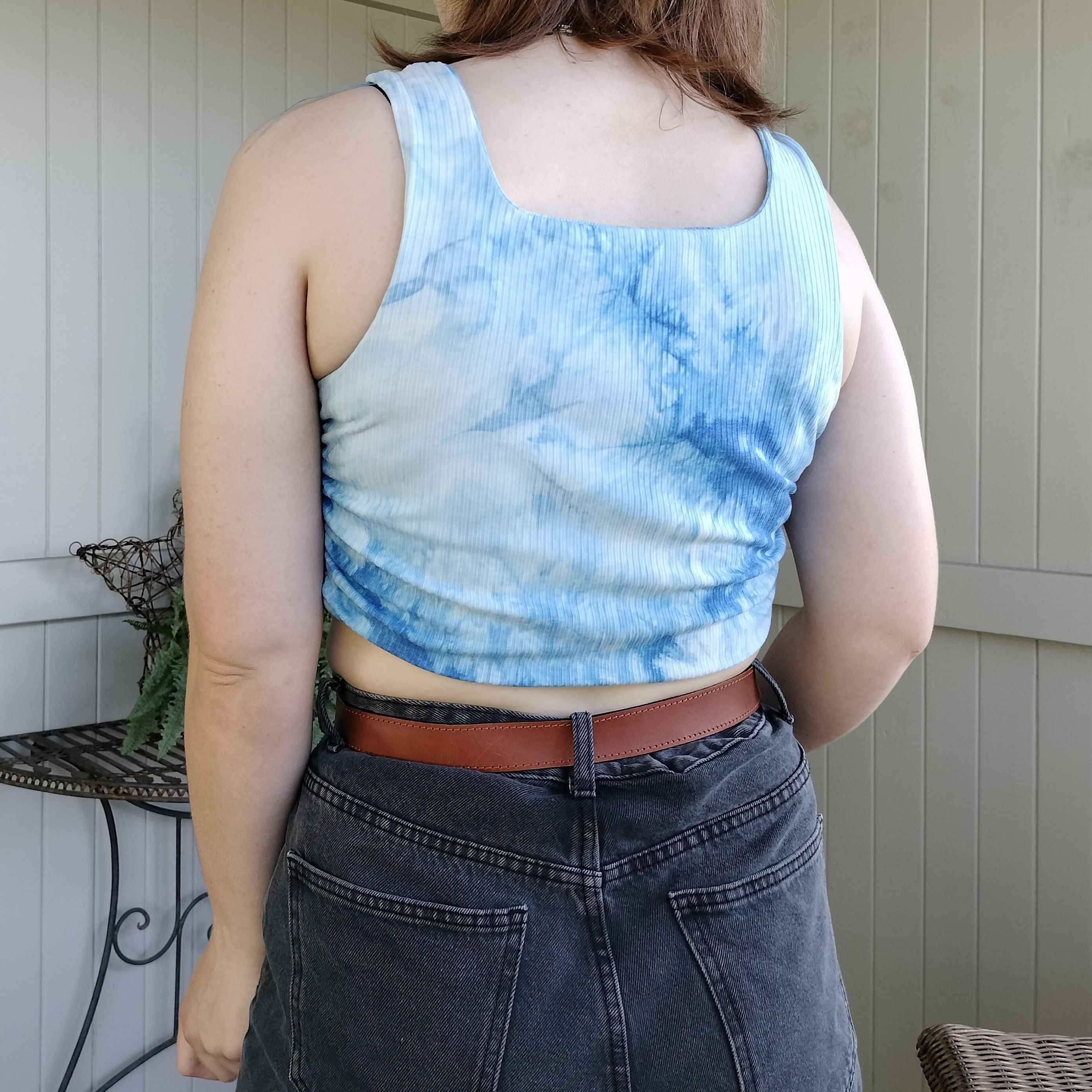 Other Minxluxe by Ally tie dye ruched ribbed crop top Size M / US 6-8 / IT 42-44 - 3 Thumbnail