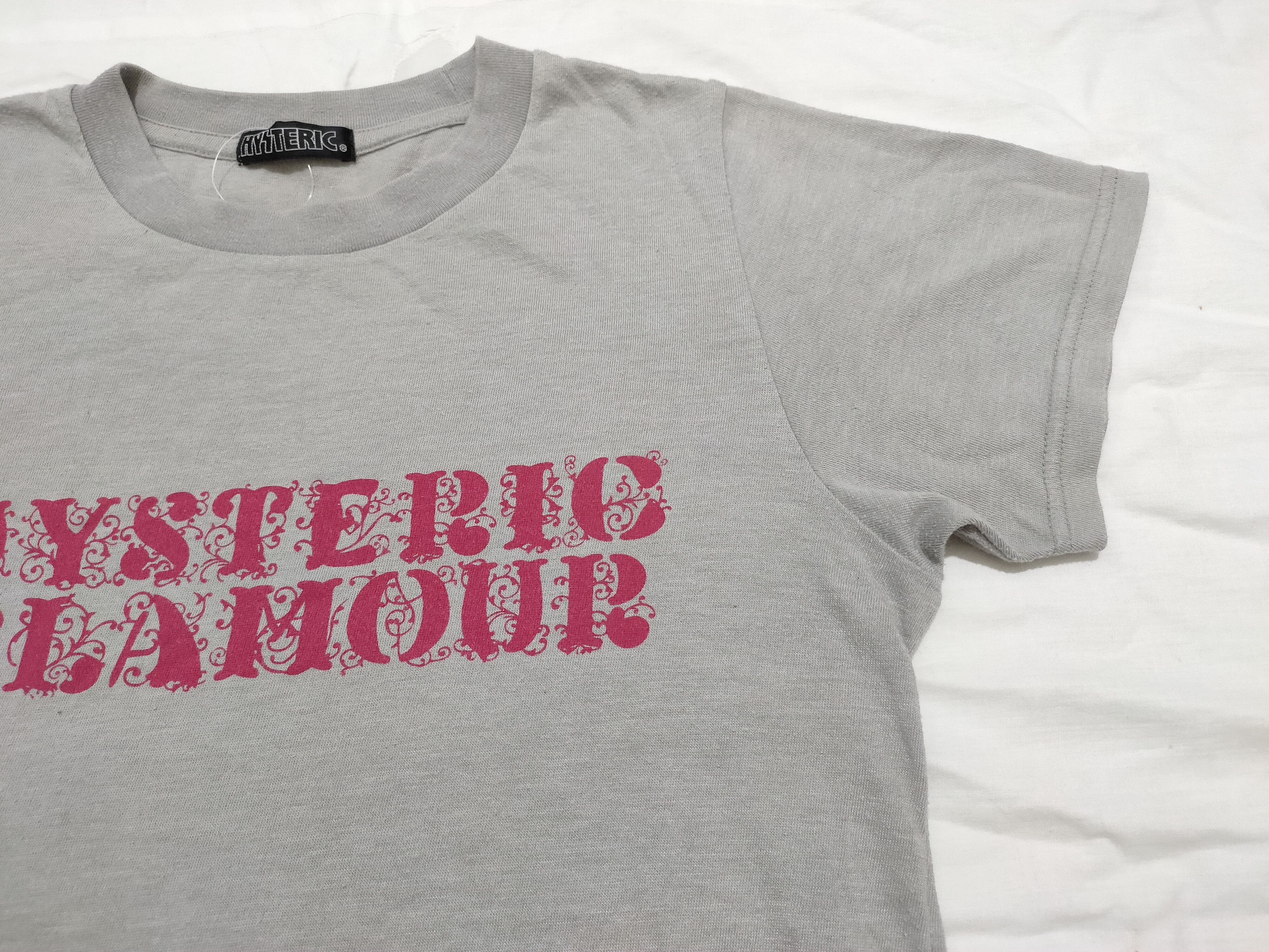 Hysteric Glamour Hysteric Glamour Spell Out Tshirt Size S / US 4 / IT 40 - 3 Thumbnail