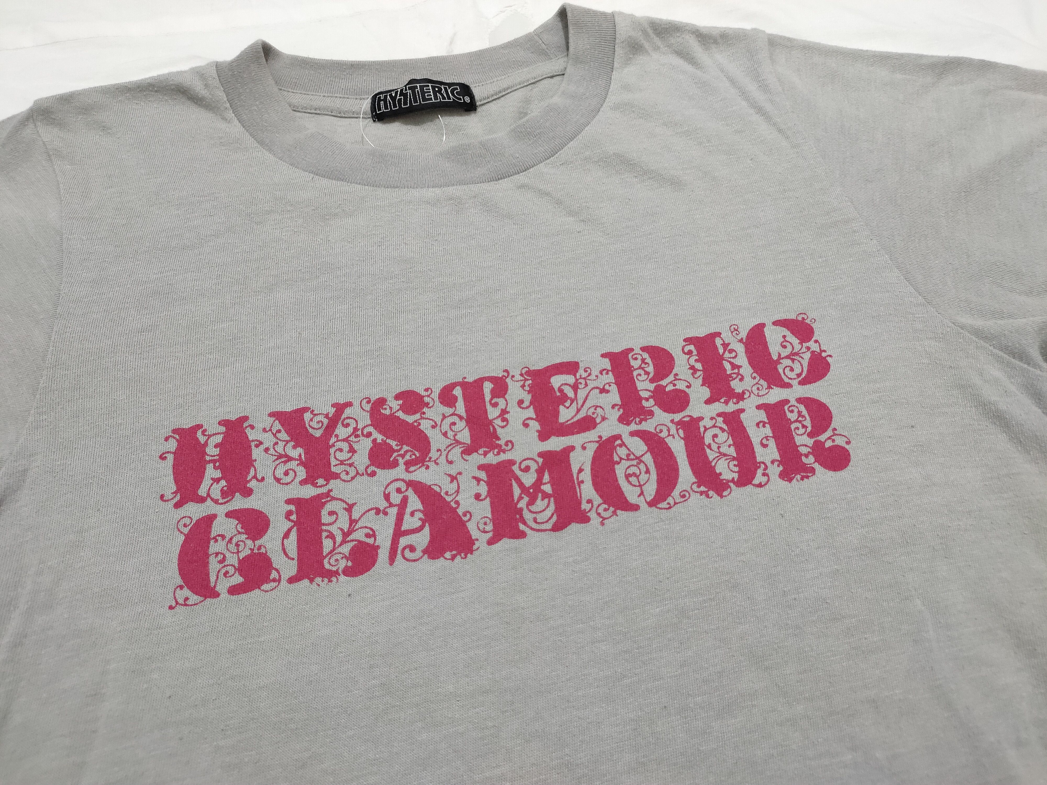 Hysteric Glamour Hysteric Glamour Spell Out Tshirt Size S / US 4 / IT 40 - 2 Thumbnail