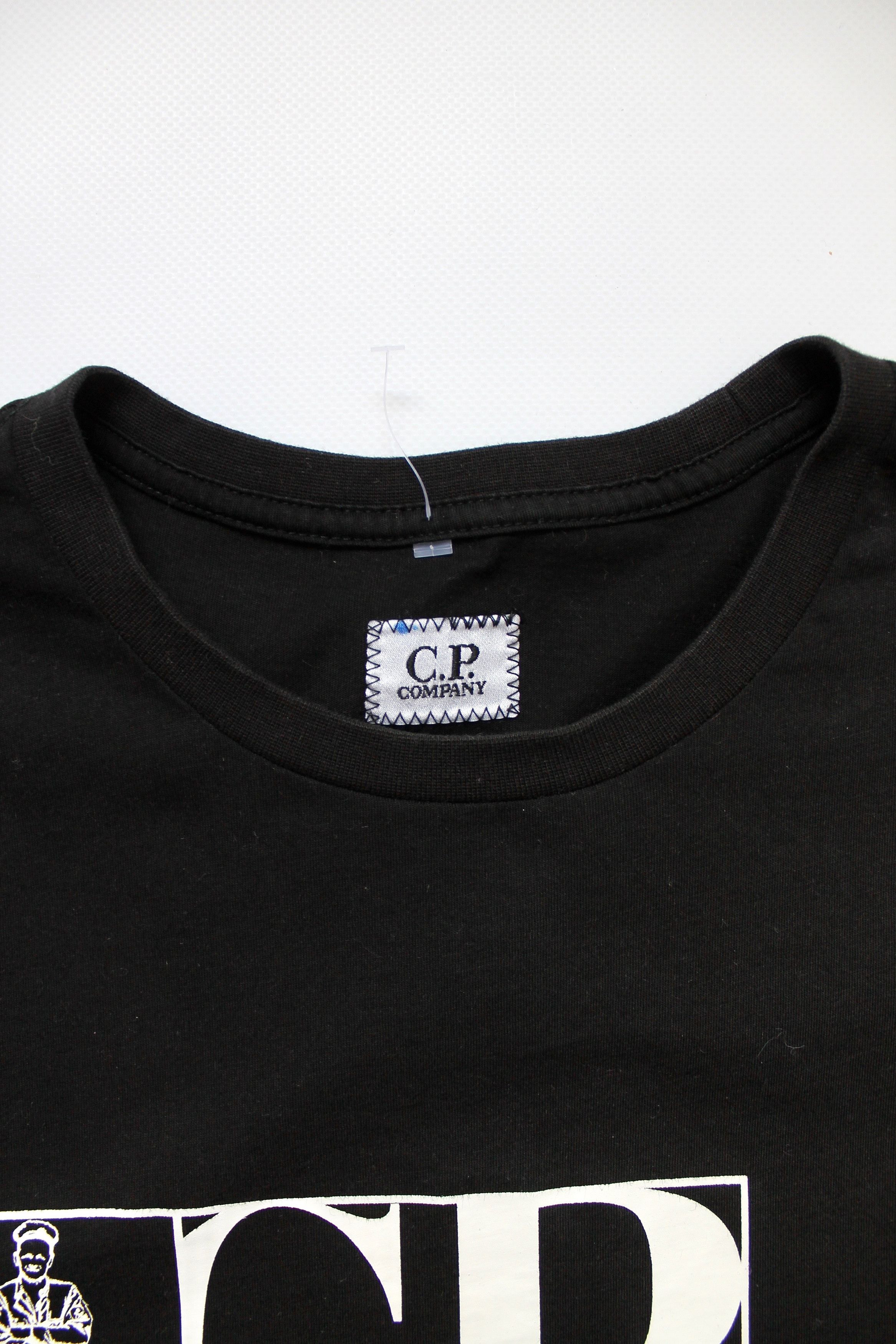 C.P. Company C.P. COMPANY LARGE LOGO PRINT TEE black Size US S / EU 44-46 / 1 - 4 Thumbnail