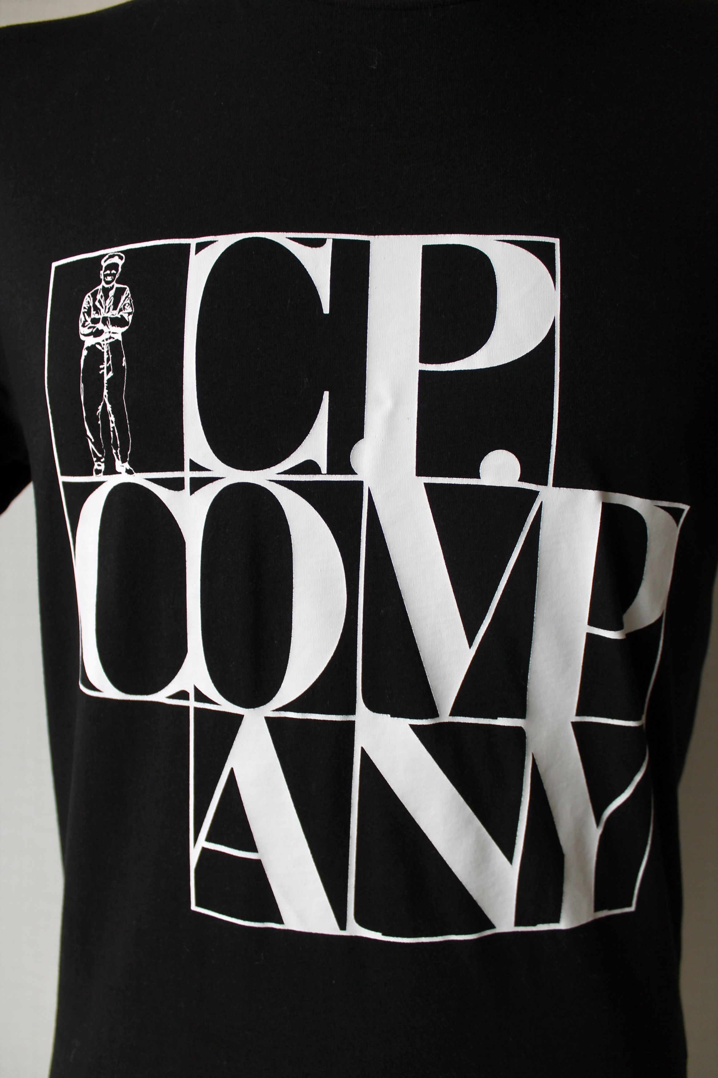 C.P. Company C.P. COMPANY LARGE LOGO PRINT TEE black Size US S / EU 44-46 / 1 - 11 Thumbnail