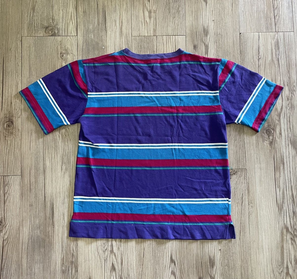 Vintage Vintage 90s Striped T shirts Size US S / EU 44-46 / 1 - 6 Thumbnail