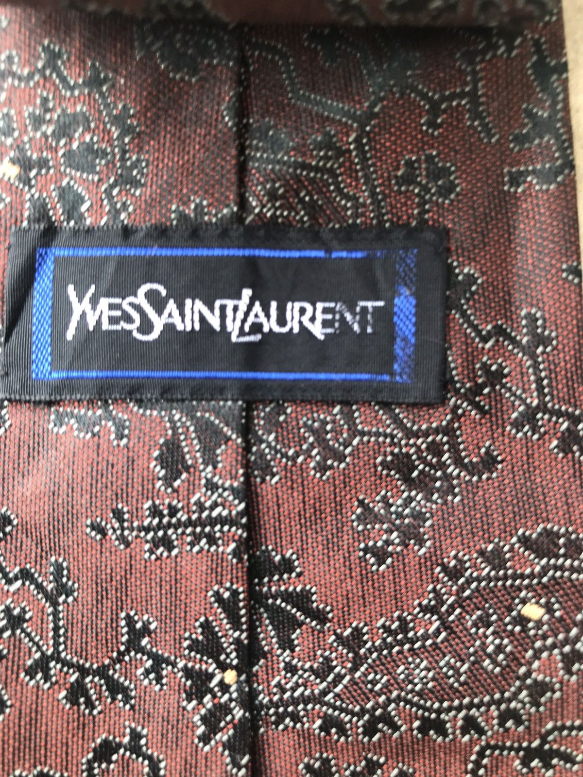 Yves Saint Laurent Necktie Yves Saint Laurent YSL Size ONE SIZE - 2 Thumbnail