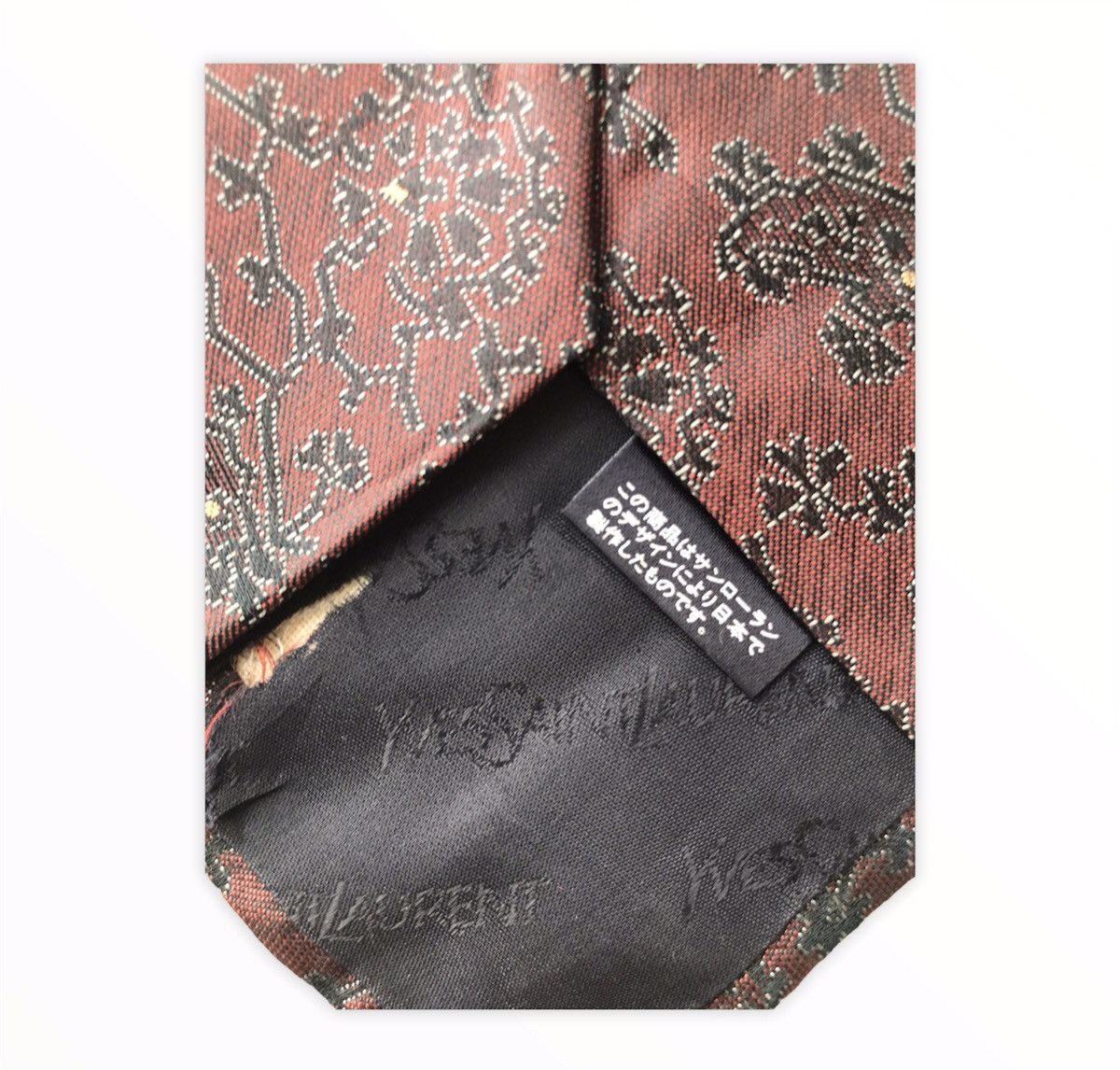 Yves Saint Laurent Necktie Yves Saint Laurent YSL Size ONE SIZE - 10 Thumbnail