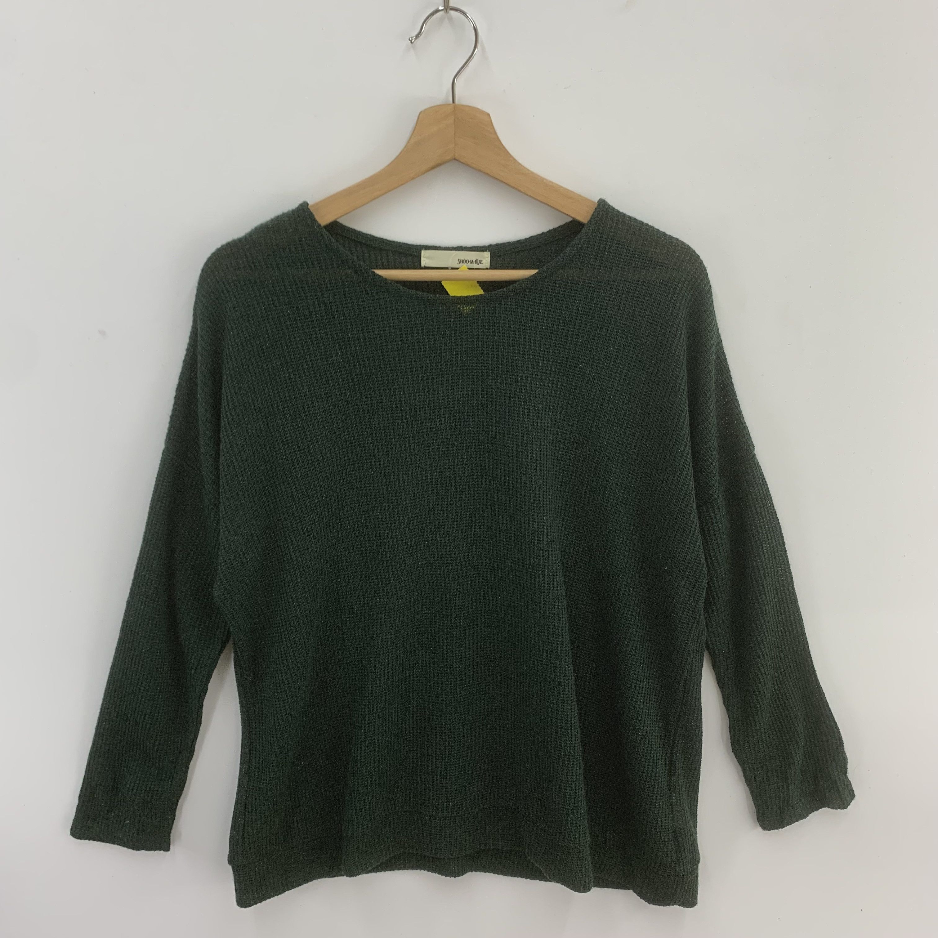 Japanese Brand × Other × Vintage Shoo La Rue Vintage Knit Wool Sweater Knitwear Size US L / EU 52-54 / 3 - 1 Thumbnail