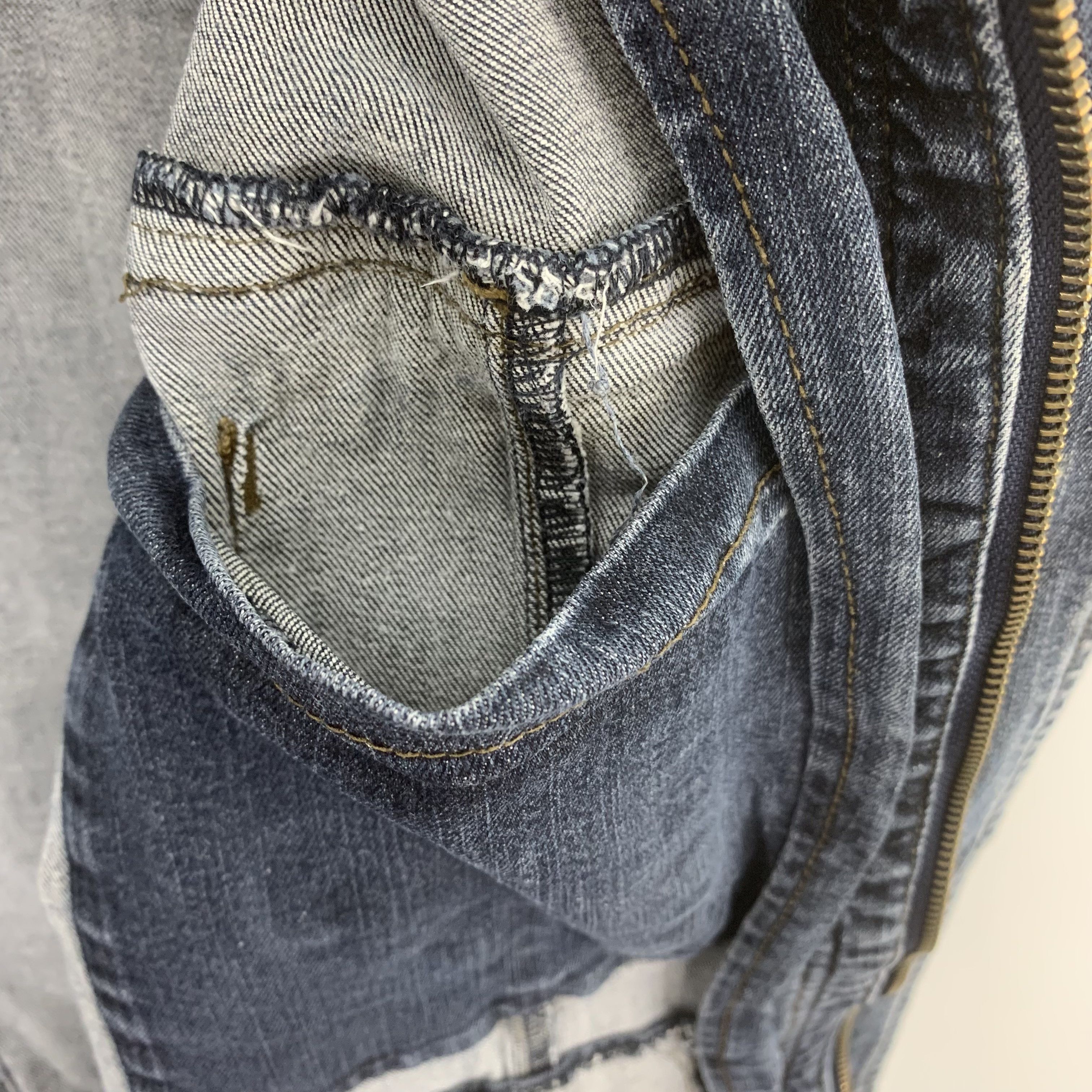 Japanese Brand I'Z Frontier Denim Jacket Multipocket Hoodie Size US L / EU 52-54 / 3 - 10 Thumbnail