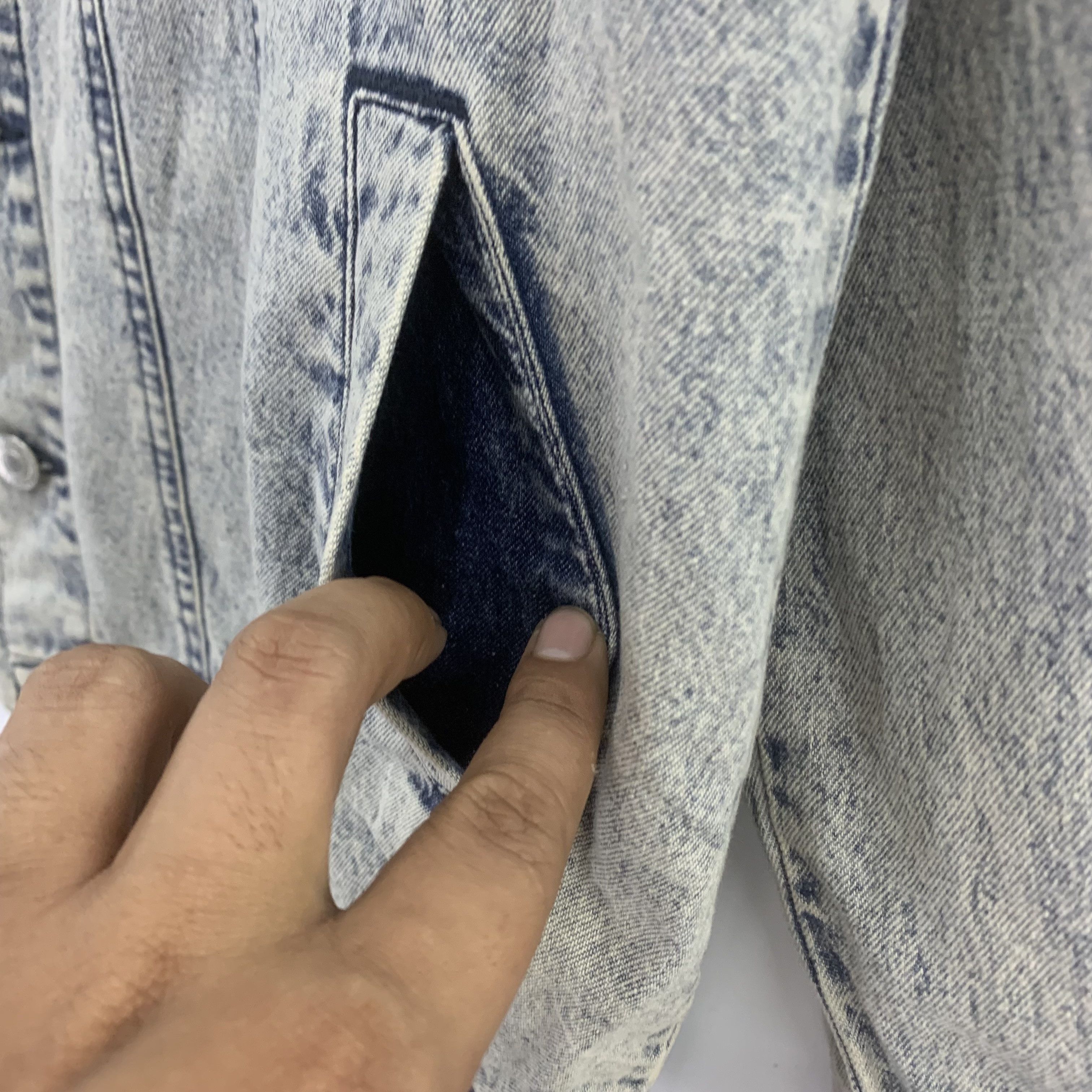 Japanese Brand Ingni Distressed Denim Jacket Size US M / EU 48-50 / 2 - 6 Thumbnail