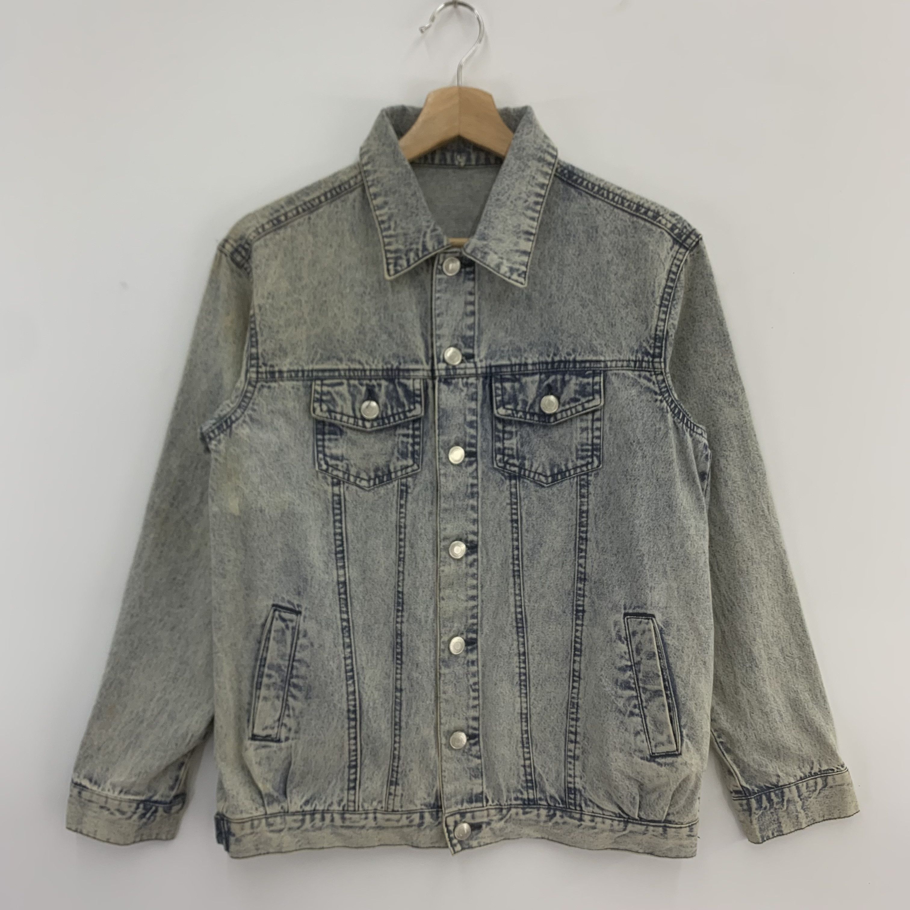 Japanese Brand Ingni Distressed Denim Jacket Size US M / EU 48-50 / 2 - 1 Thumbnail