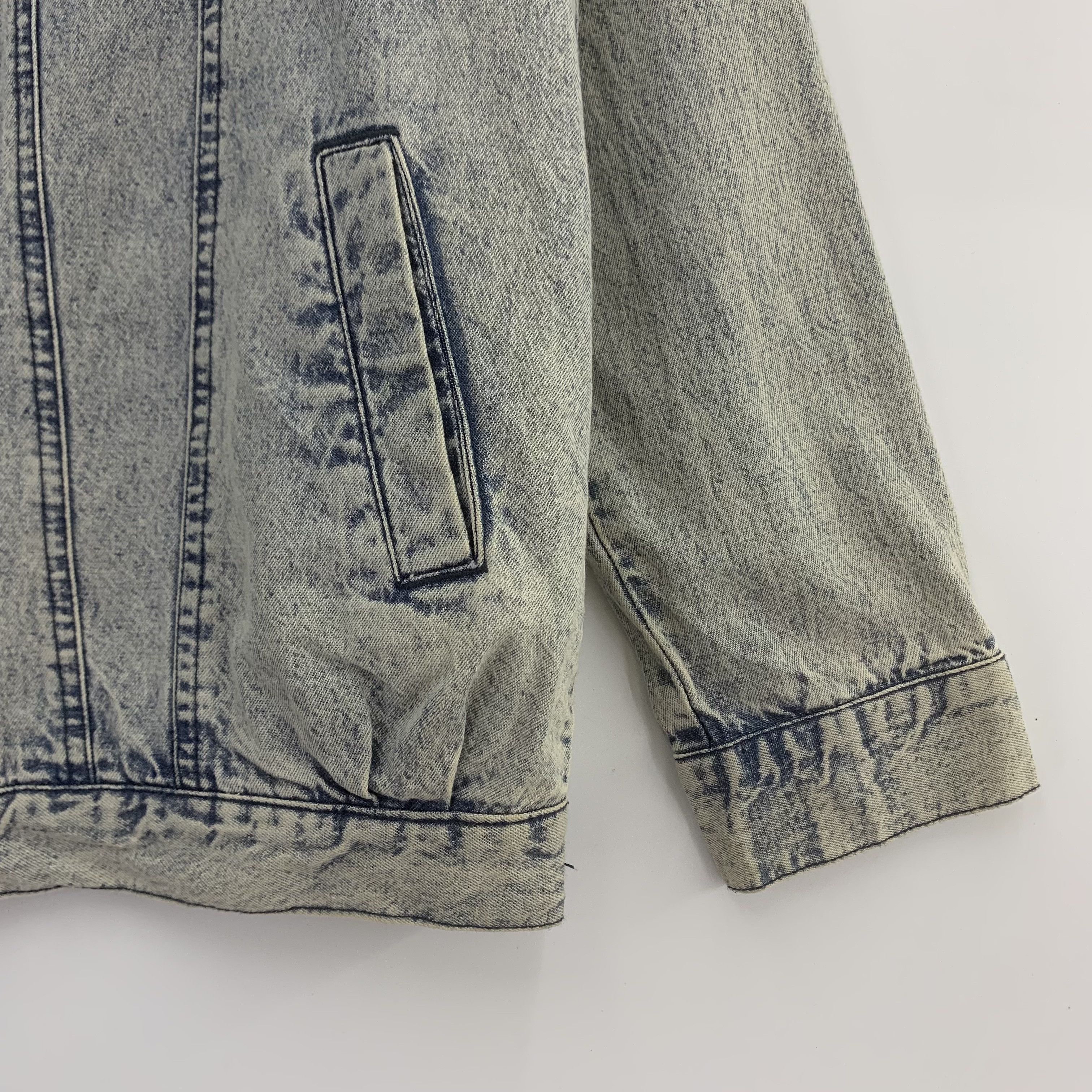 Japanese Brand Ingni Distressed Denim Jacket Size US M / EU 48-50 / 2 - 5 Thumbnail