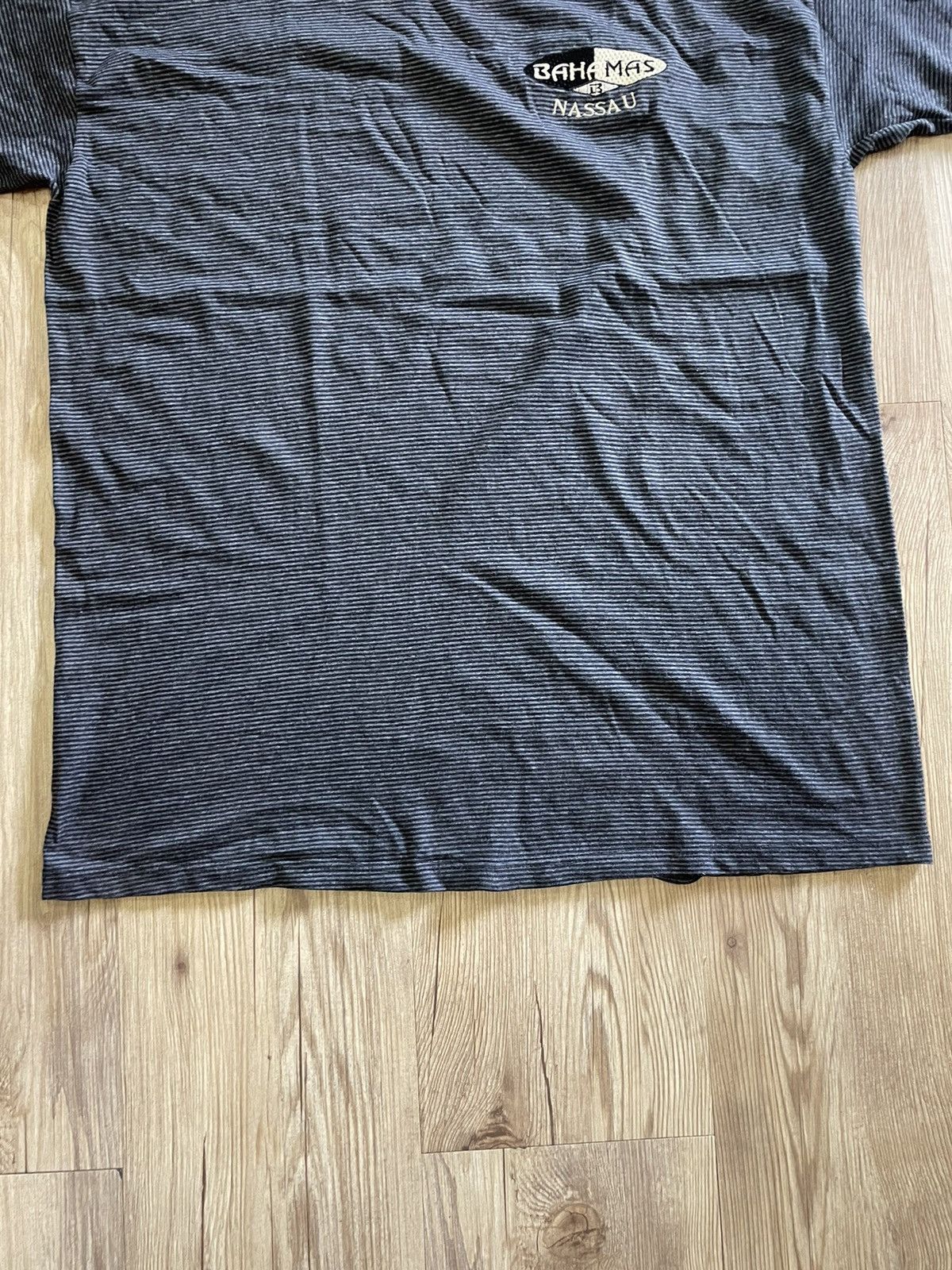 Other Vintage 90s Cal Cru Single Stitch Stripped T shirt Size US L / EU 52-54 / 3 - 5 Thumbnail