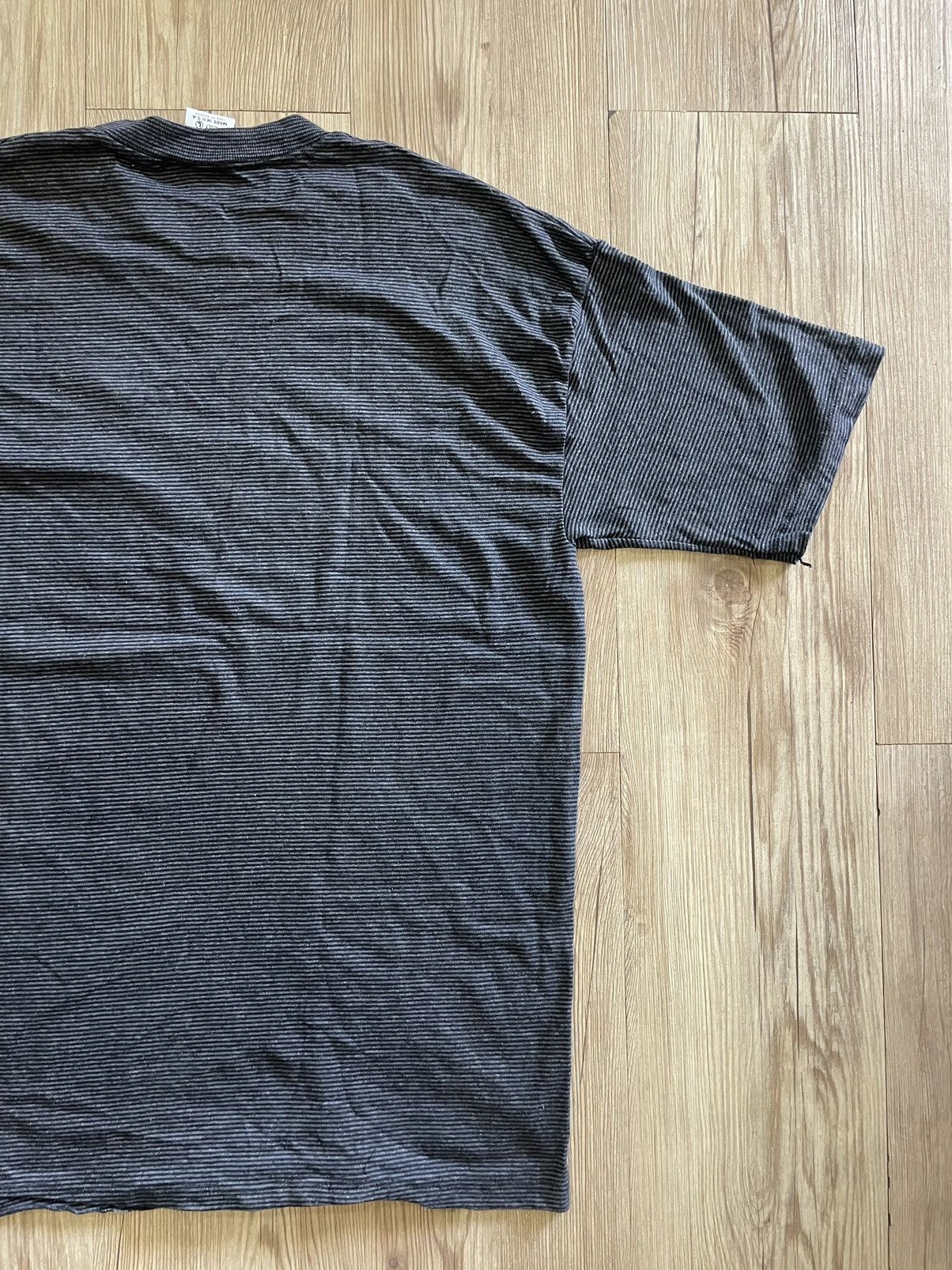 Other Vintage 90s Cal Cru Single Stitch Stripped T shirt Size US L / EU 52-54 / 3 - 10 Thumbnail