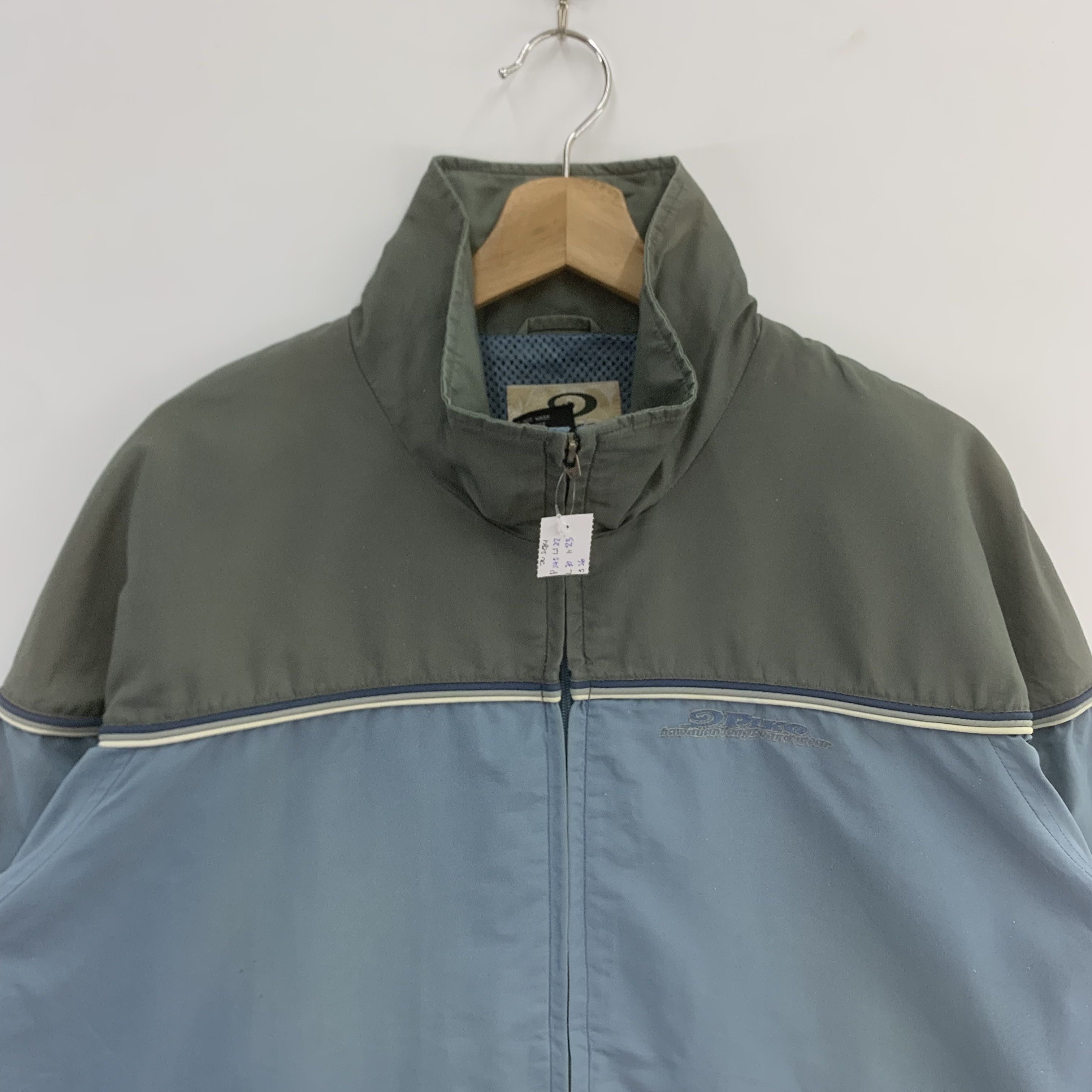 Japanese Brand Vintage 90s Piko Hawaiian Windbreaker Jacket Size US L / EU 52-54 / 3 - 3 Thumbnail