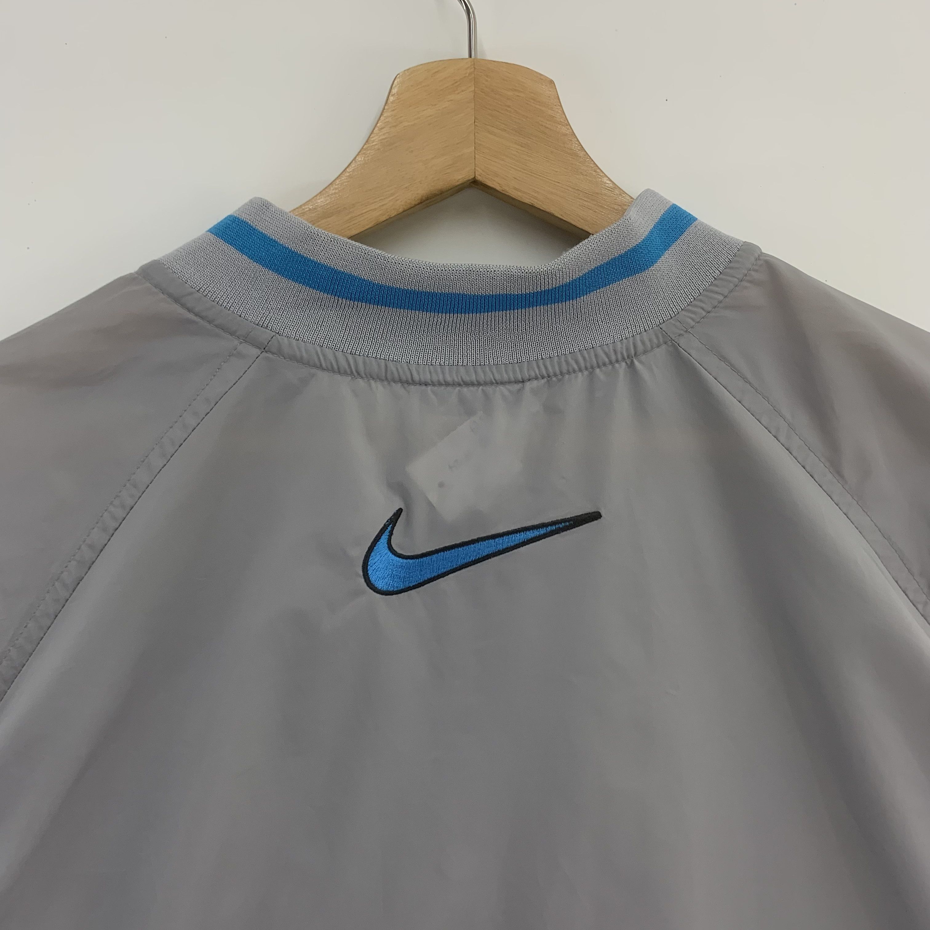 Nike × Vintage Vintage Nike Swoosh Shirt Button Up Size US M / EU 48-50 / 2 - 4 Thumbnail