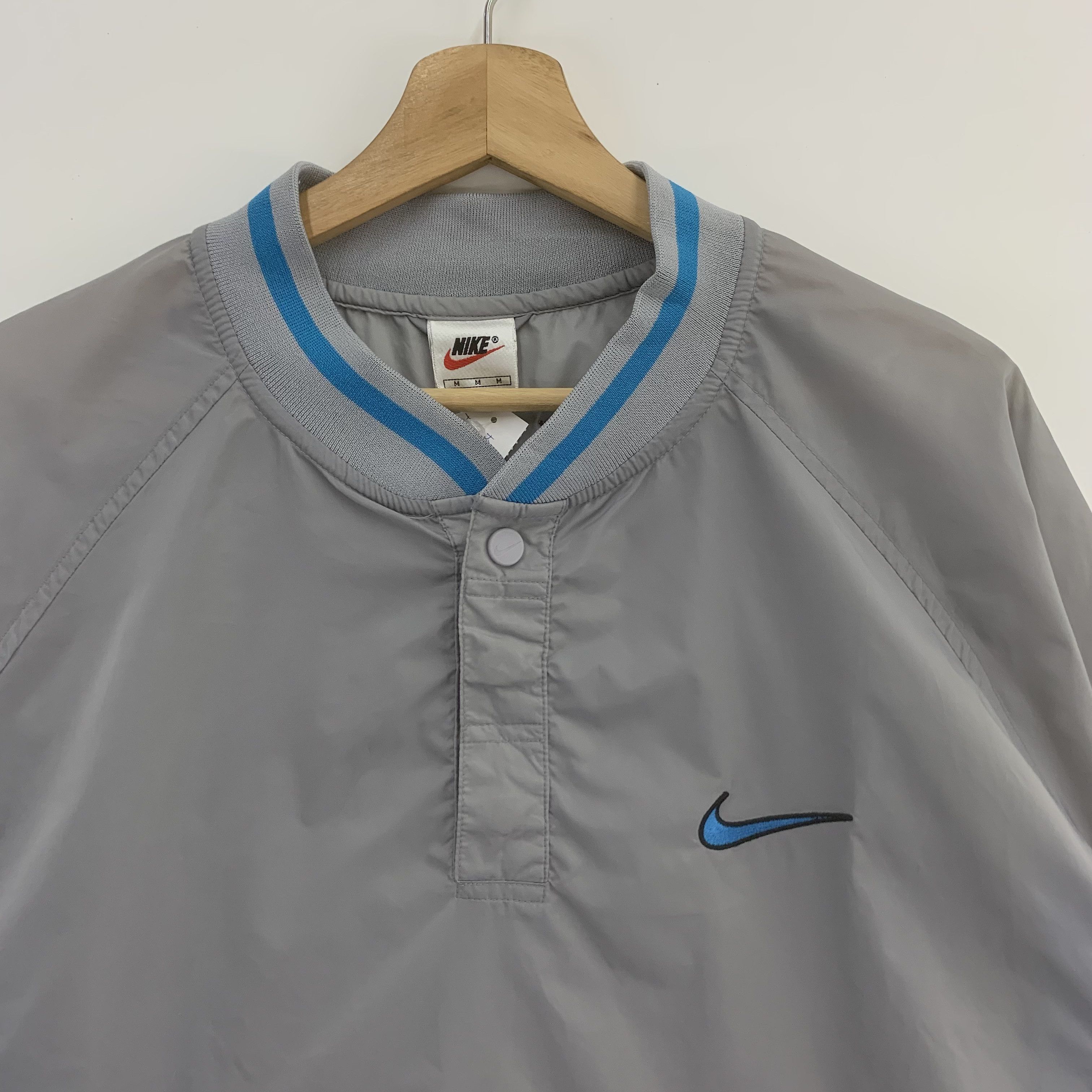 Nike × Vintage Vintage Nike Swoosh Shirt Button Up Size US M / EU 48-50 / 2 - 3 Thumbnail