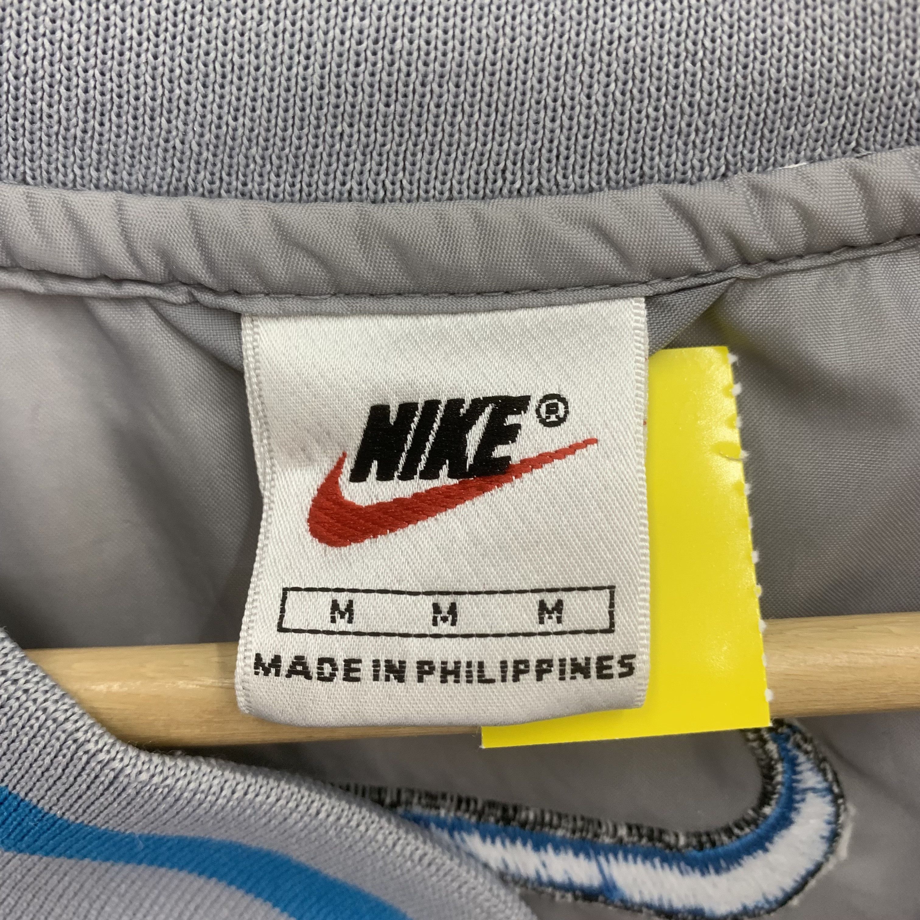 Nike × Vintage Vintage Nike Swoosh Shirt Button Up Size US M / EU 48-50 / 2 - 8 Thumbnail