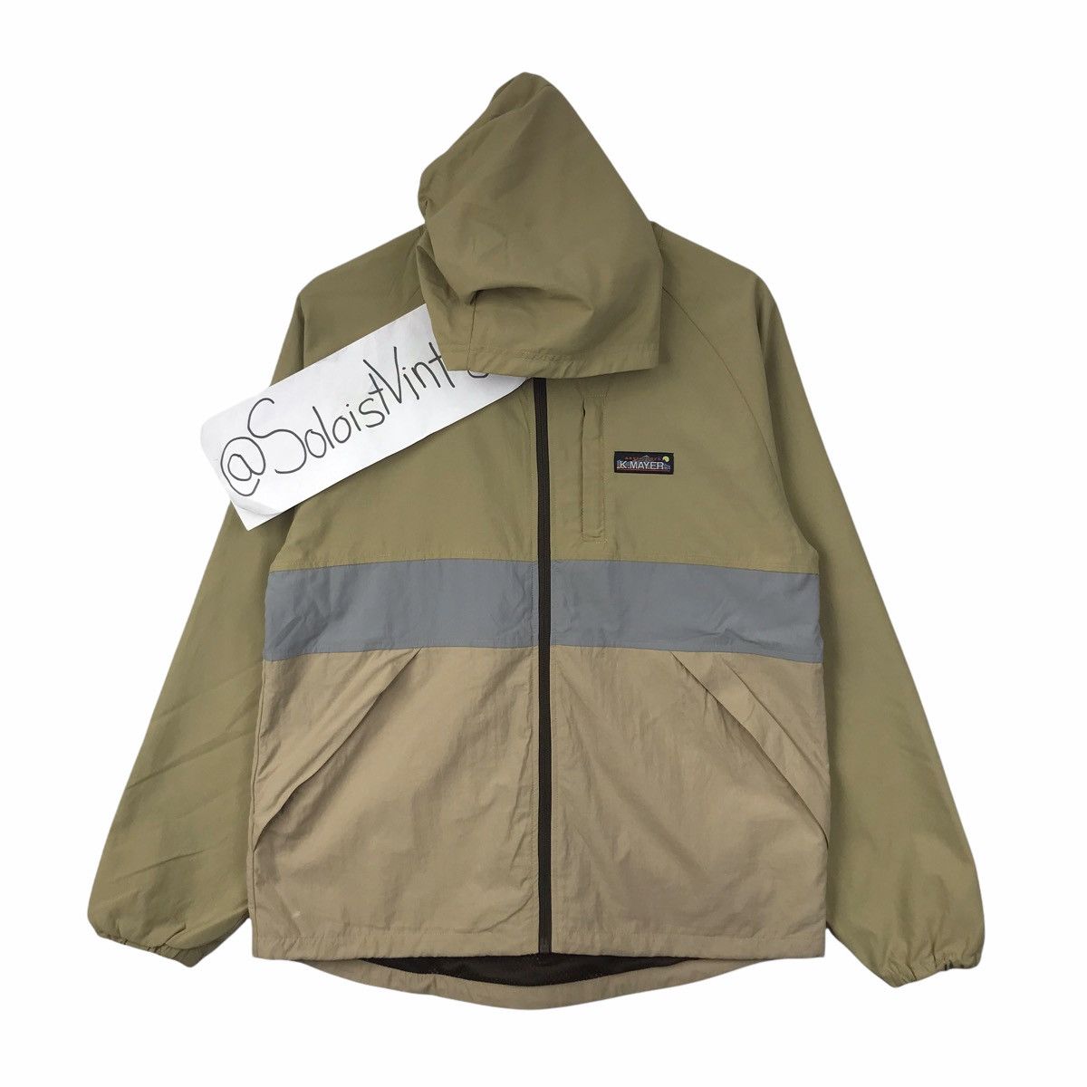 Japanese Brand KRIFF MAYER Japanese Brand Sportswear Cream Jacket Size US M / EU 48-50 / 2 - 1 Thumbnail