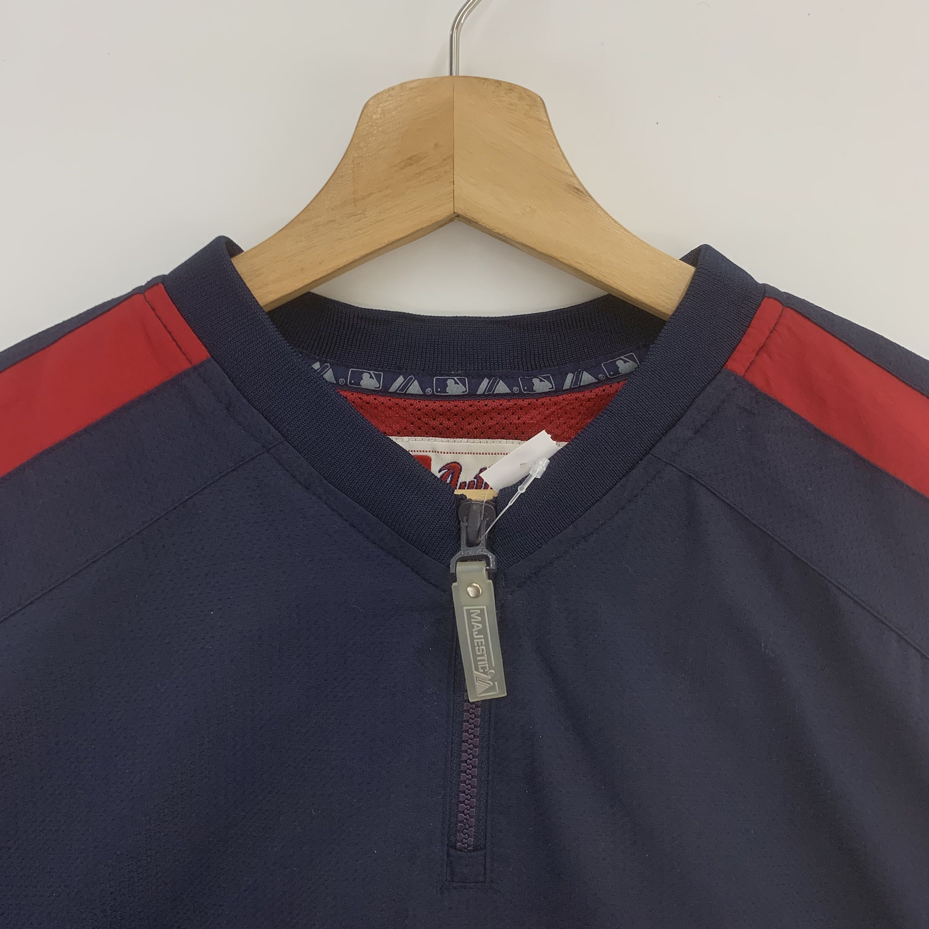 Majestic Vintage Indians Jacket Sportswear Size US L / EU 52-54 / 3 - 5 Thumbnail