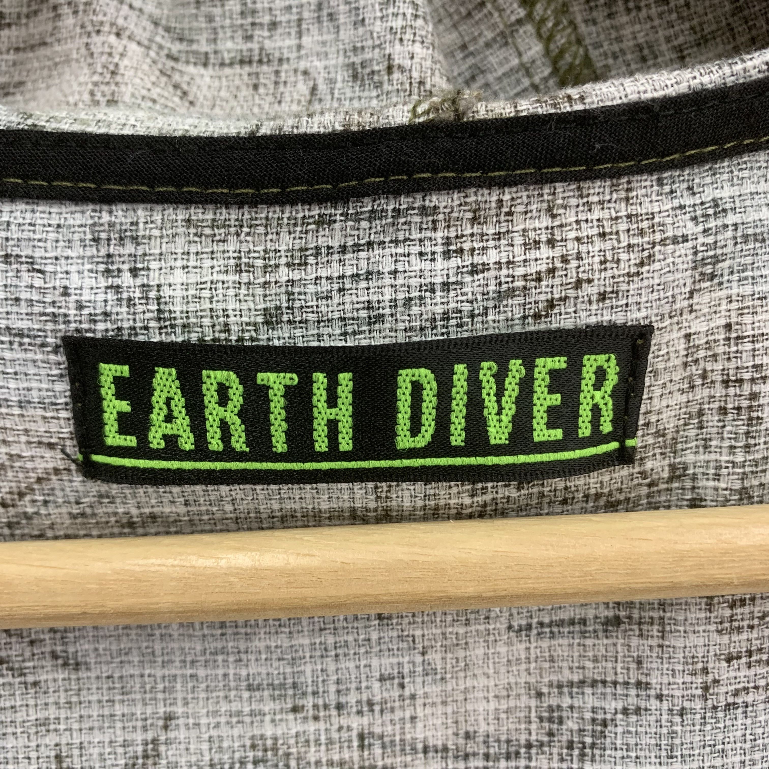 Japanese Brand Earth Diver Jacket Hoodie Size US S / EU 44-46 / 1 - 10 Thumbnail