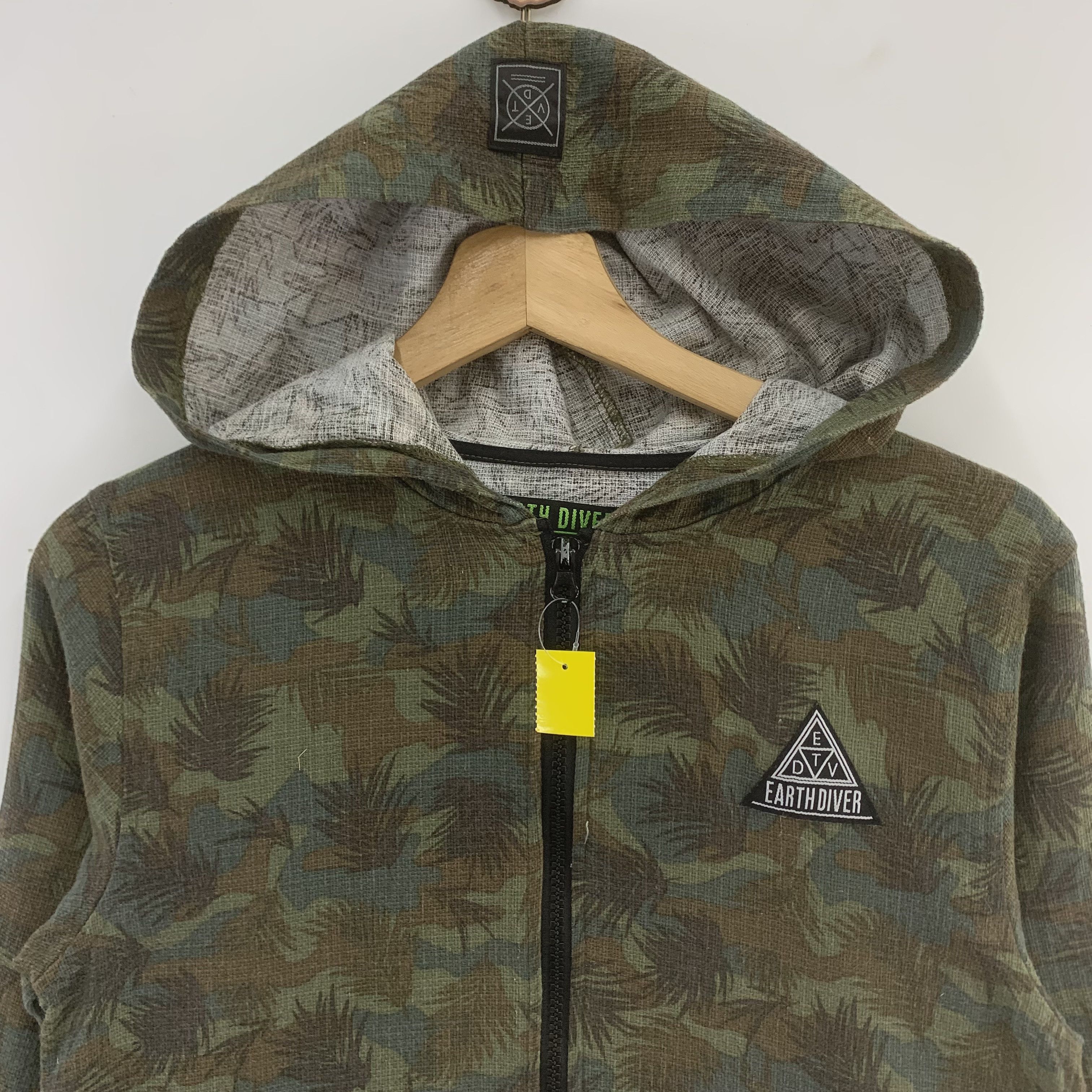 Japanese Brand Earth Diver Jacket Hoodie Size US S / EU 44-46 / 1 - 3 Thumbnail