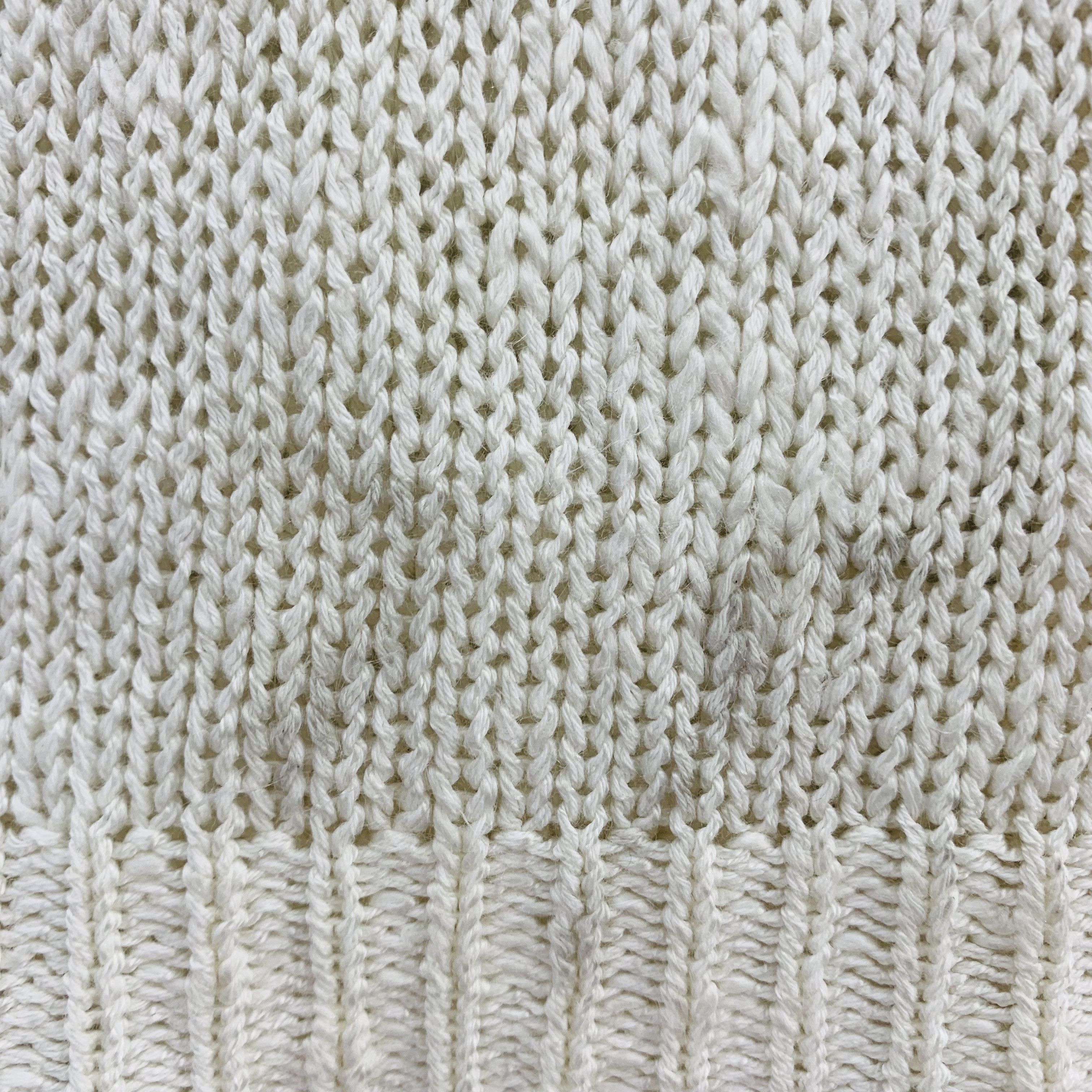 Handmade × Homespun Knitwear × Japanese Brand Vintage Handmade Wool Knit Cardigan Sleeveless Vest Knitted Size US M / EU 48-50 / 2 - 6 Thumbnail