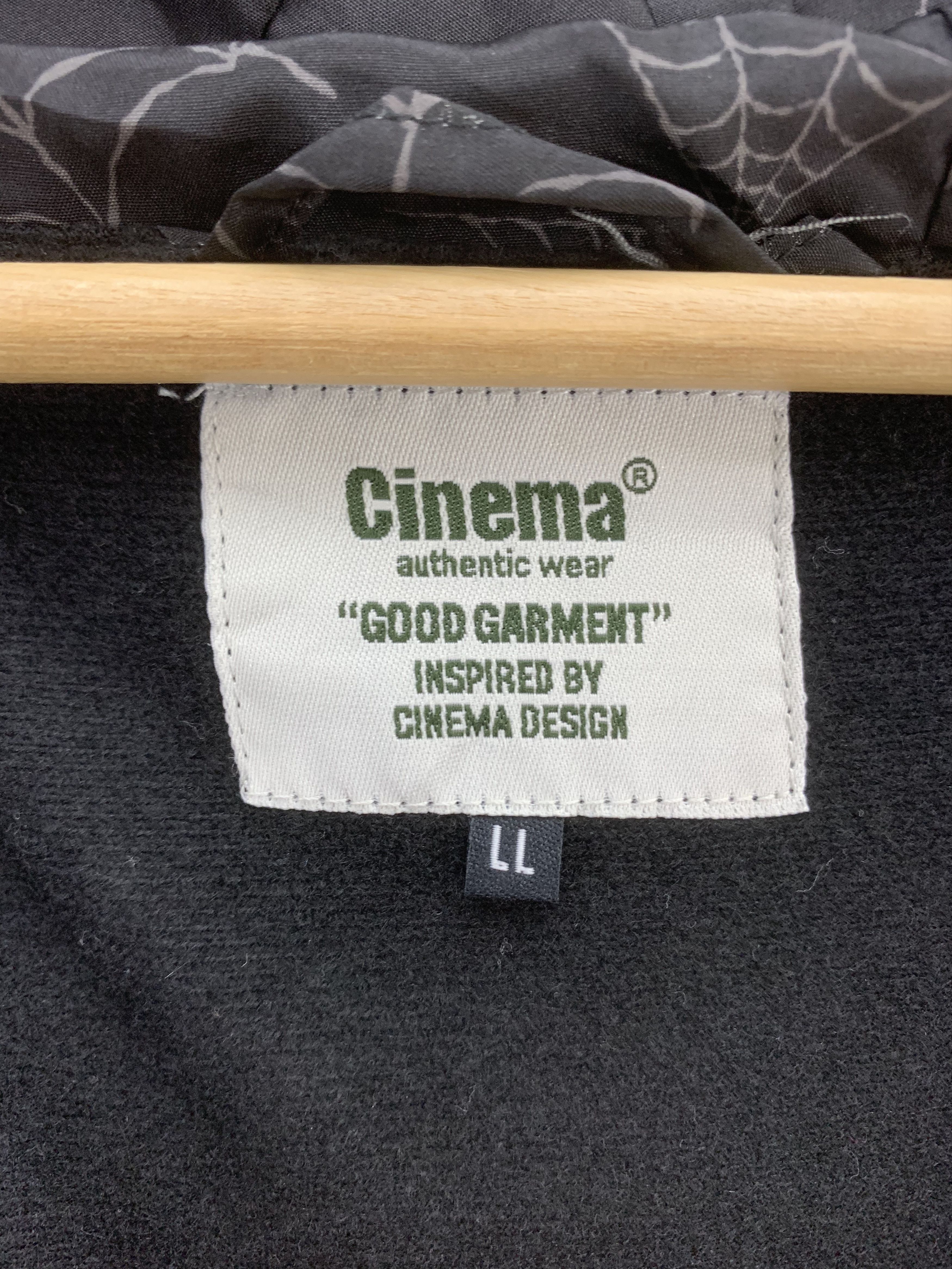 Japanese Brand Cinema Windbreaker Jacket Sweater Spider Print Size US L / EU 52-54 / 3 - 7 Thumbnail