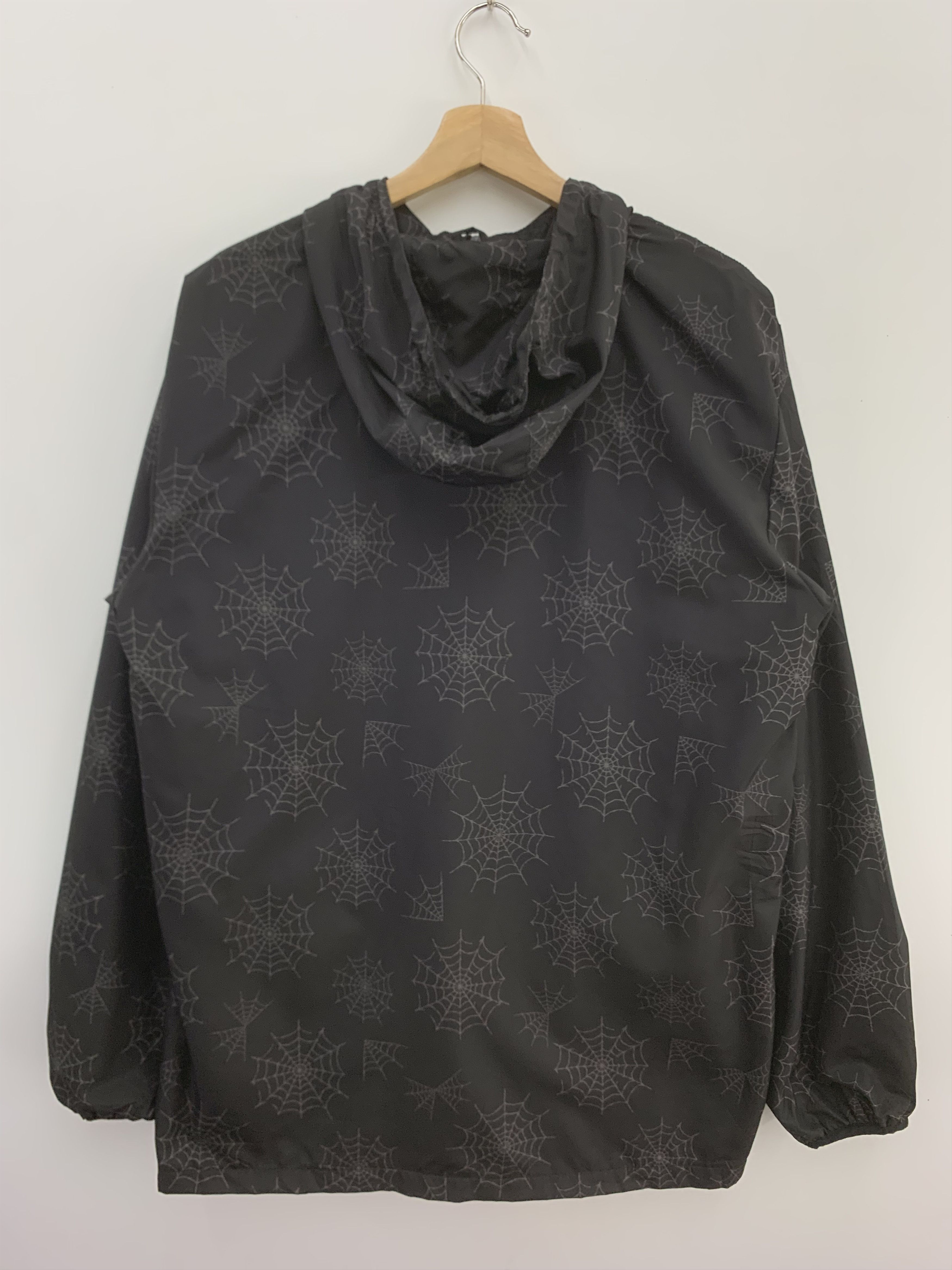 Japanese Brand Cinema Windbreaker Jacket Sweater Spider Print Size US L / EU 52-54 / 3 - 3 Thumbnail