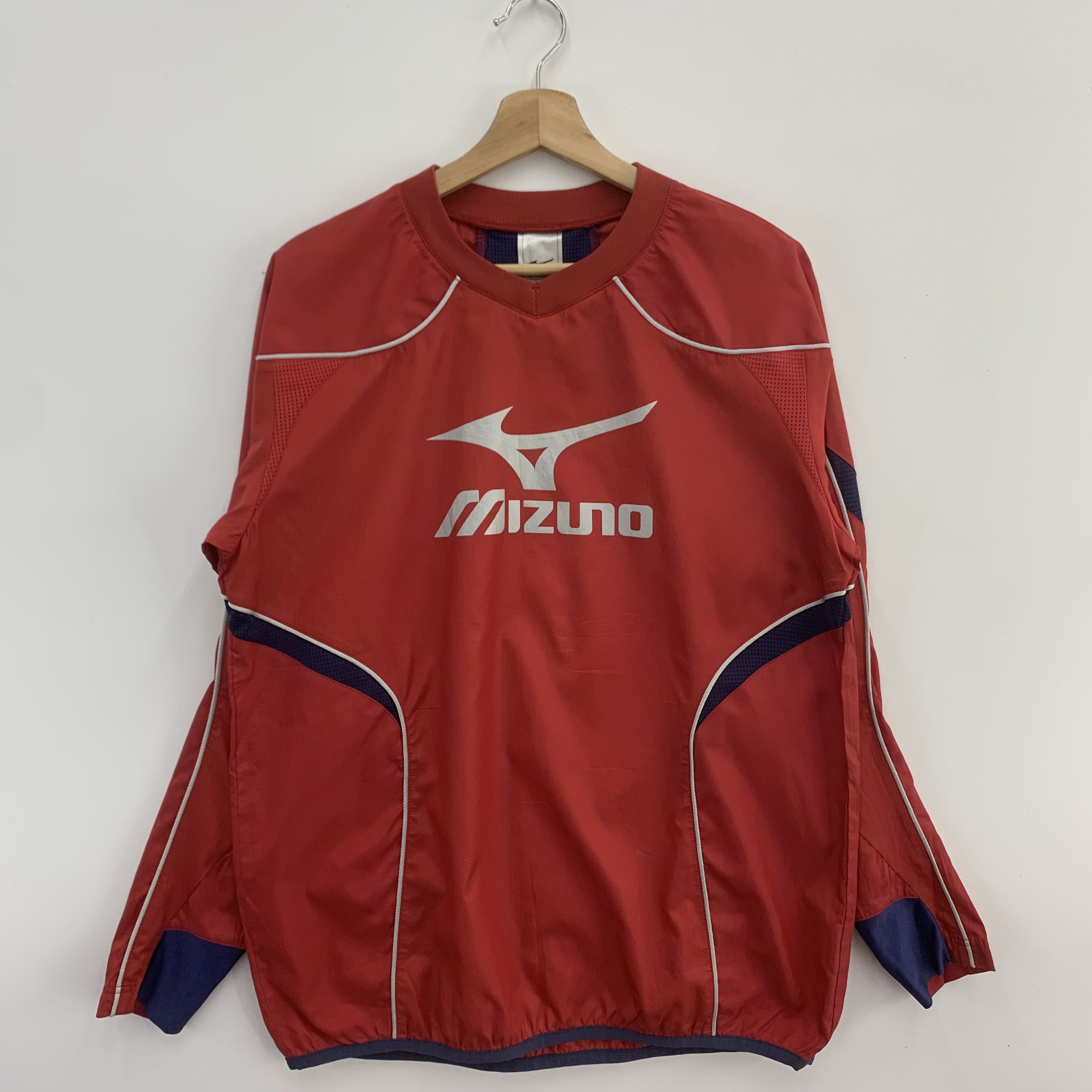 Japanese Brand × Mizuno Mizuno Japan Shirt Long Sleeve Jersey Size US M / EU 48-50 / 2 - 1 Thumbnail