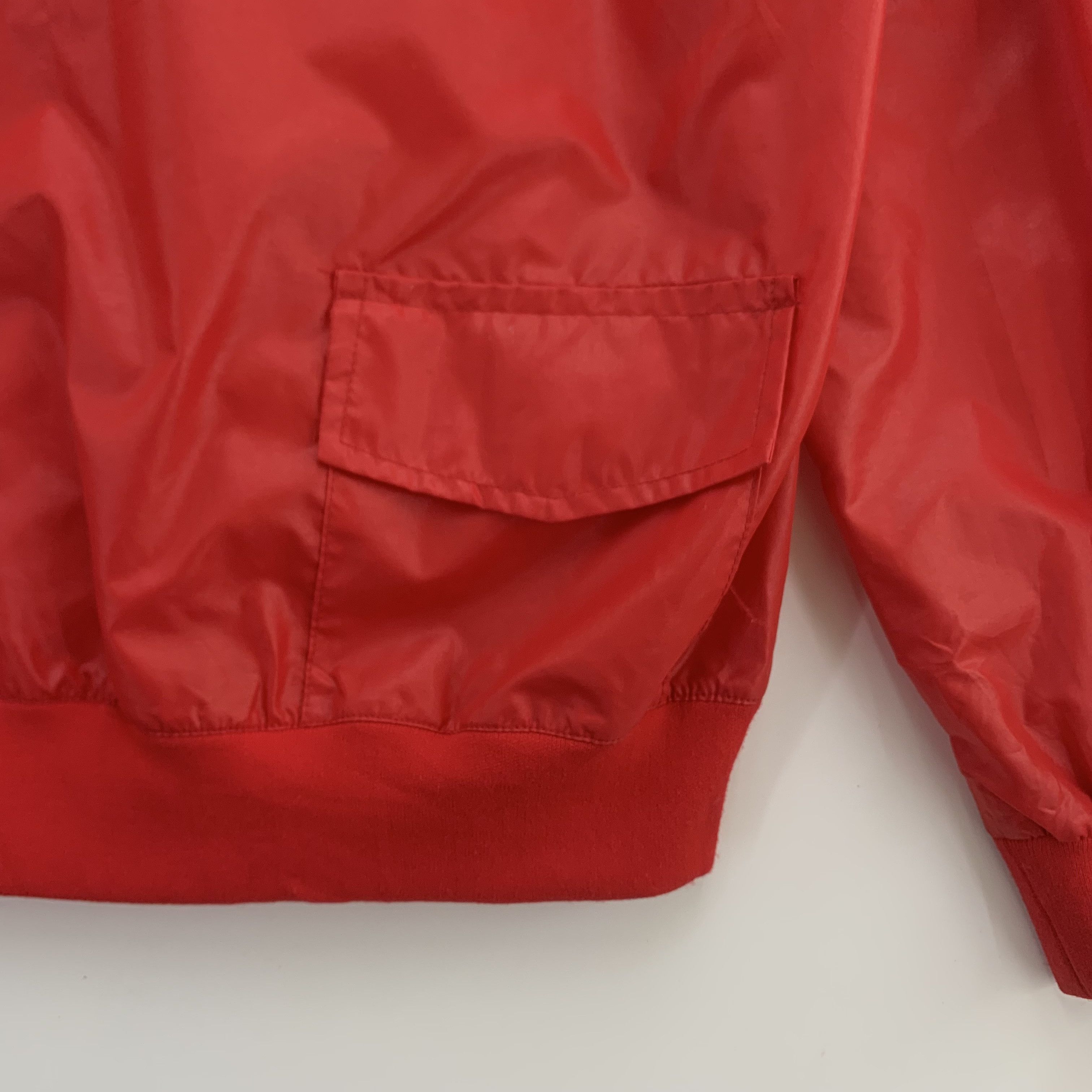 Vintage Vintage Plain Sweatshirt V Neck Red Colour Size US M / EU 48-50 / 2 - 4 Thumbnail