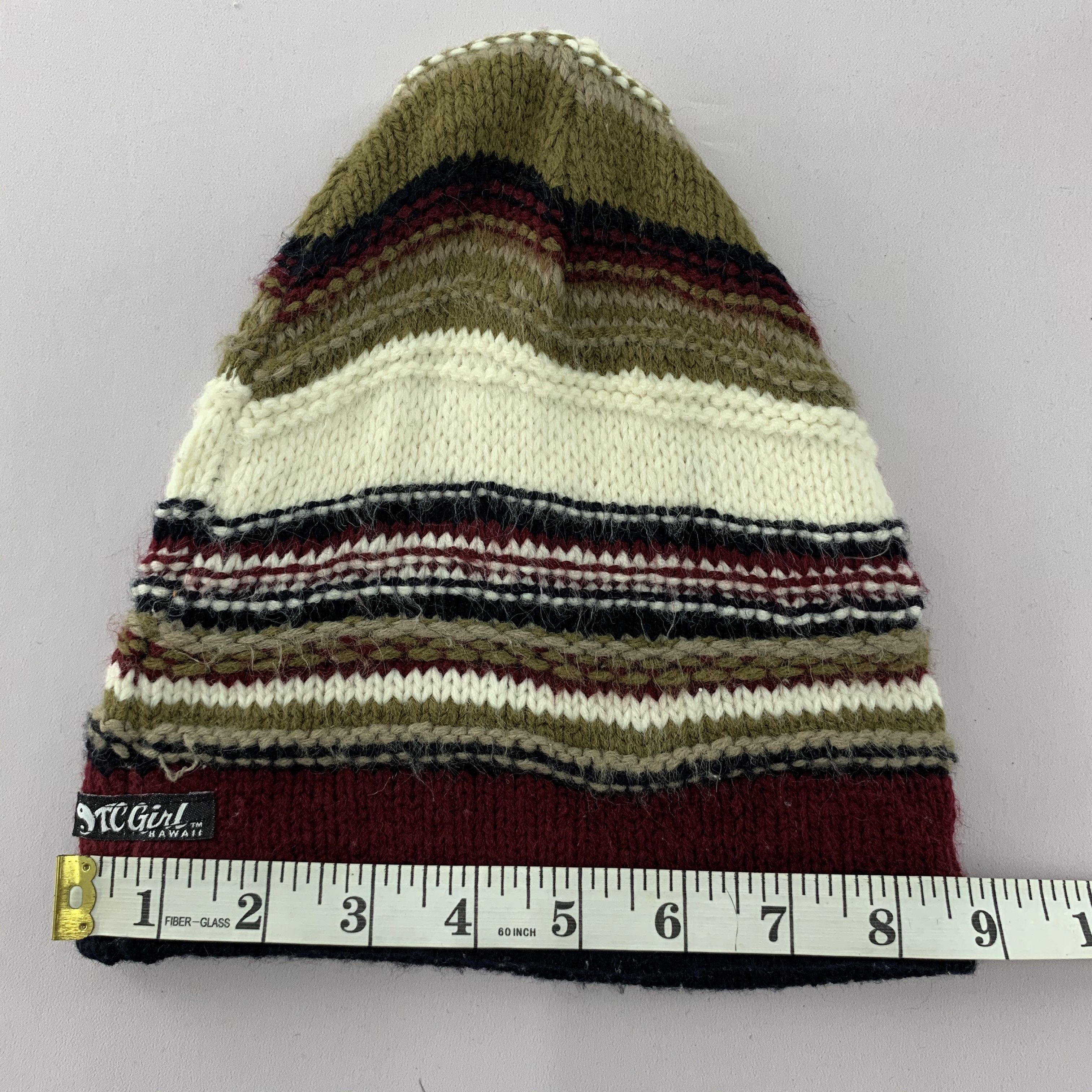 Japanese Brand Surf Hawaii Multicolor Beanie Hat Size ONE SIZE - 7 Thumbnail