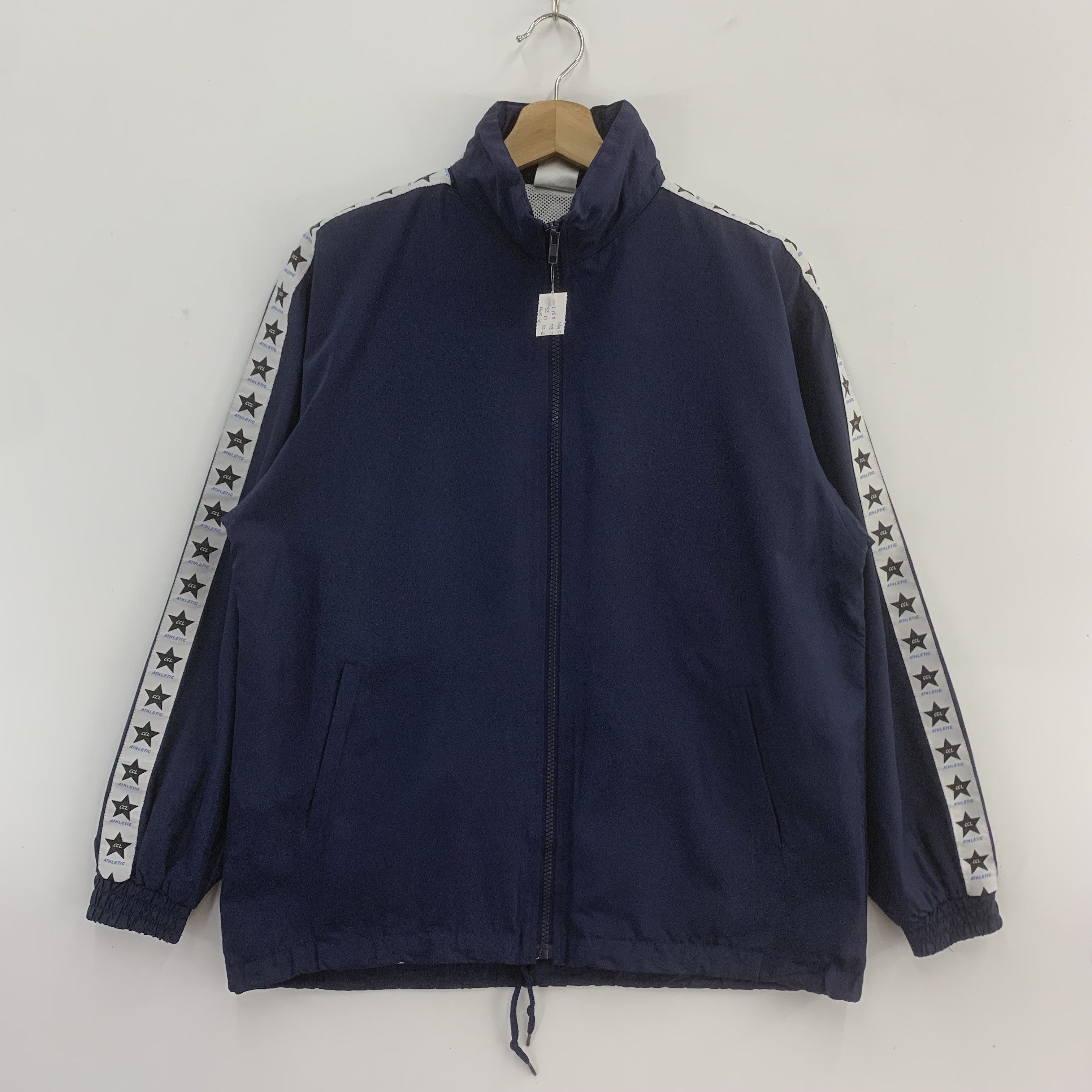 Japanese Brand Vintage 90s CCL Track Top Jacket Windbreaker Size US S / EU 44-46 / 1 - 1 Thumbnail