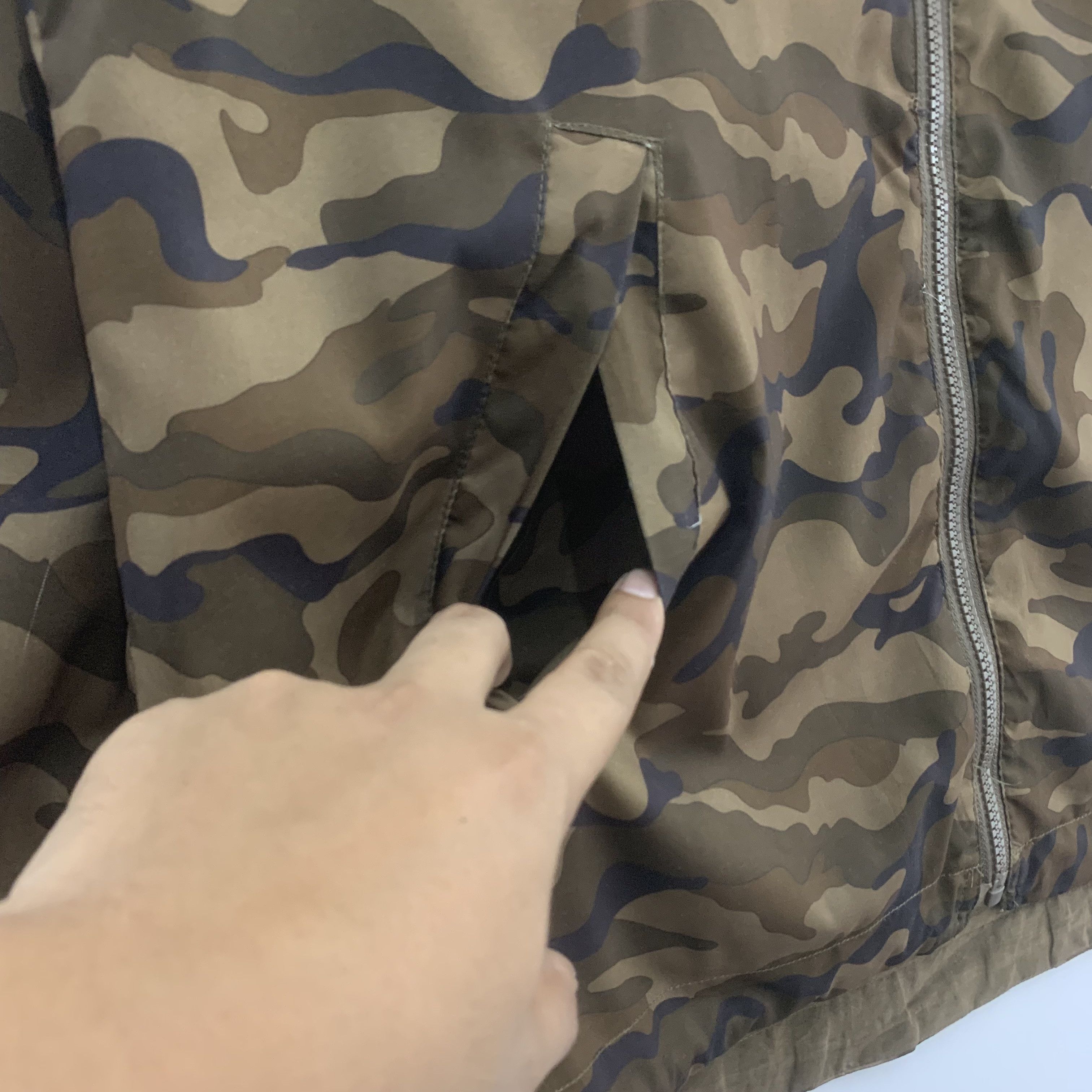 Japanese Brand Rivet & Surge Reversible Jacket Windbreaker Camo Size US M / EU 48-50 / 2 - 6 Thumbnail