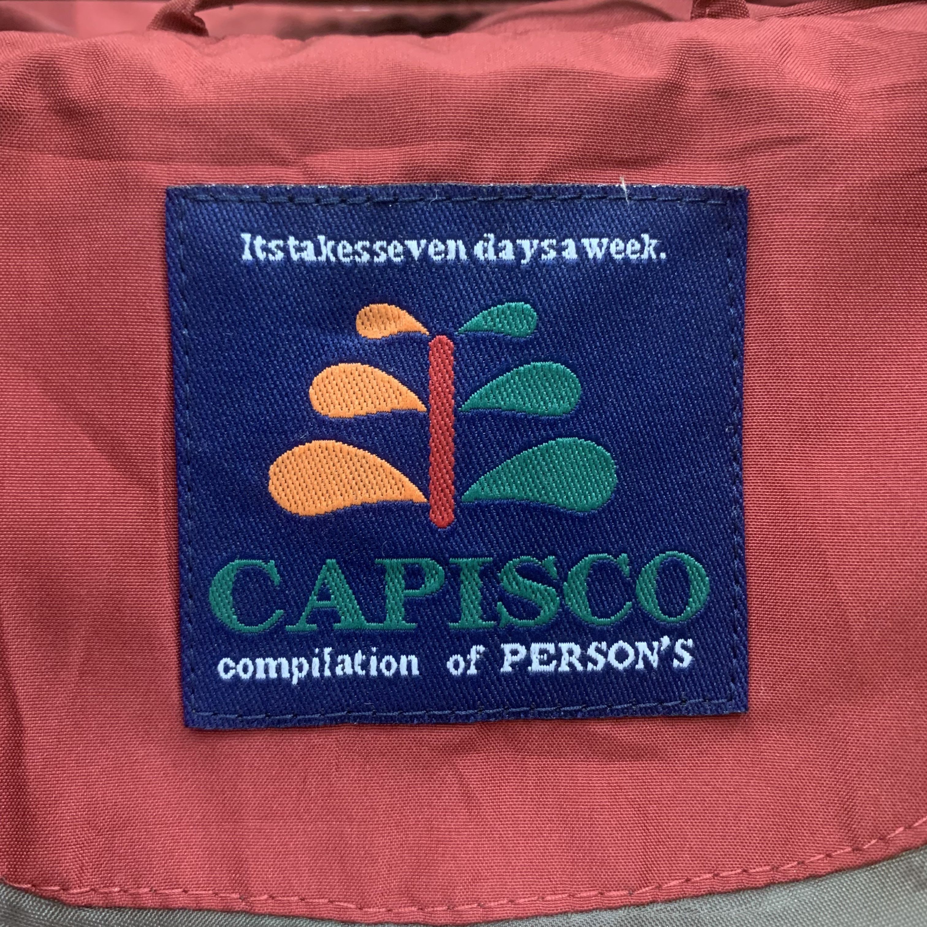 Japanese Brand Capisco Person's Jacket Windbreaker Size US L / EU 52-54 / 3 - 10 Thumbnail