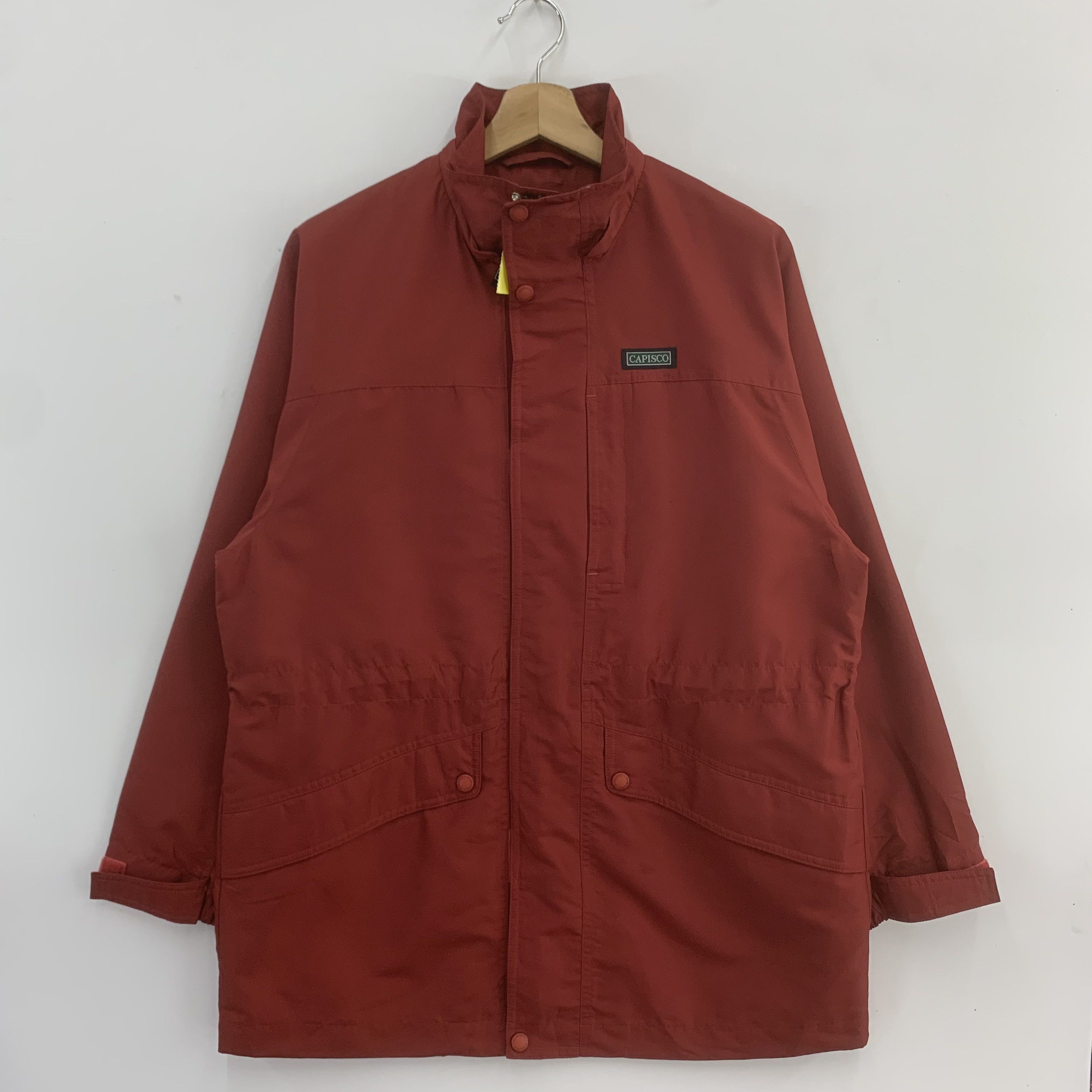Japanese Brand Capisco Person's Jacket Windbreaker Size US L / EU 52-54 / 3 - 1 Thumbnail