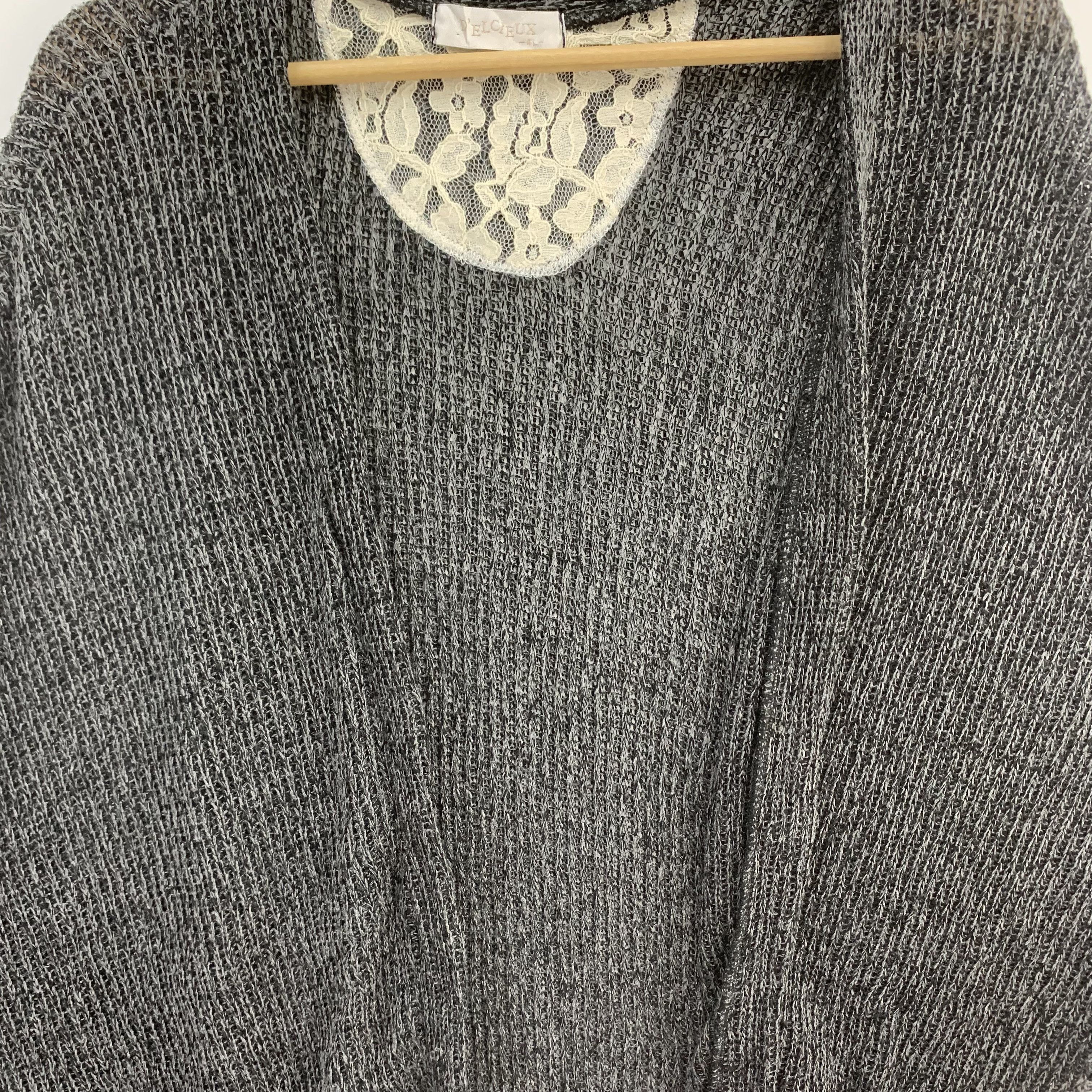 Japanese Brand × Other Delcieux Wool Knit Sweater Cardigan Size US L / EU 52-54 / 3 - 3 Thumbnail