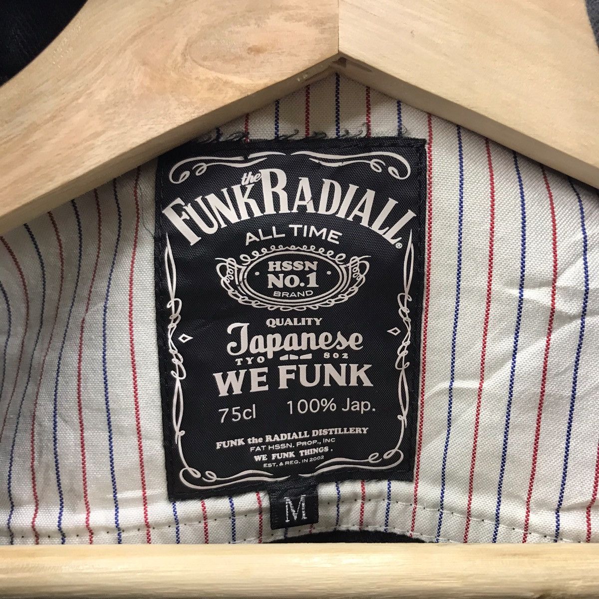 Japanese Brand FUNK RADIALL Japanese Brand Black Jeans Jacket Bowling Size US M / EU 48-50 / 2 - 4 Thumbnail