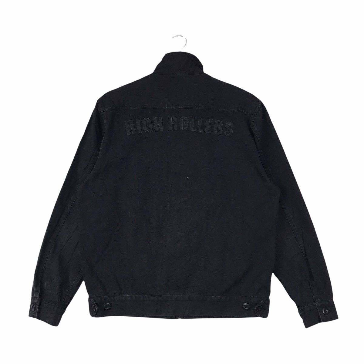 Japanese Brand FUNK RADIALL Japanese Brand Black Jeans Jacket Bowling Size US M / EU 48-50 / 2 - 2 Thumbnail