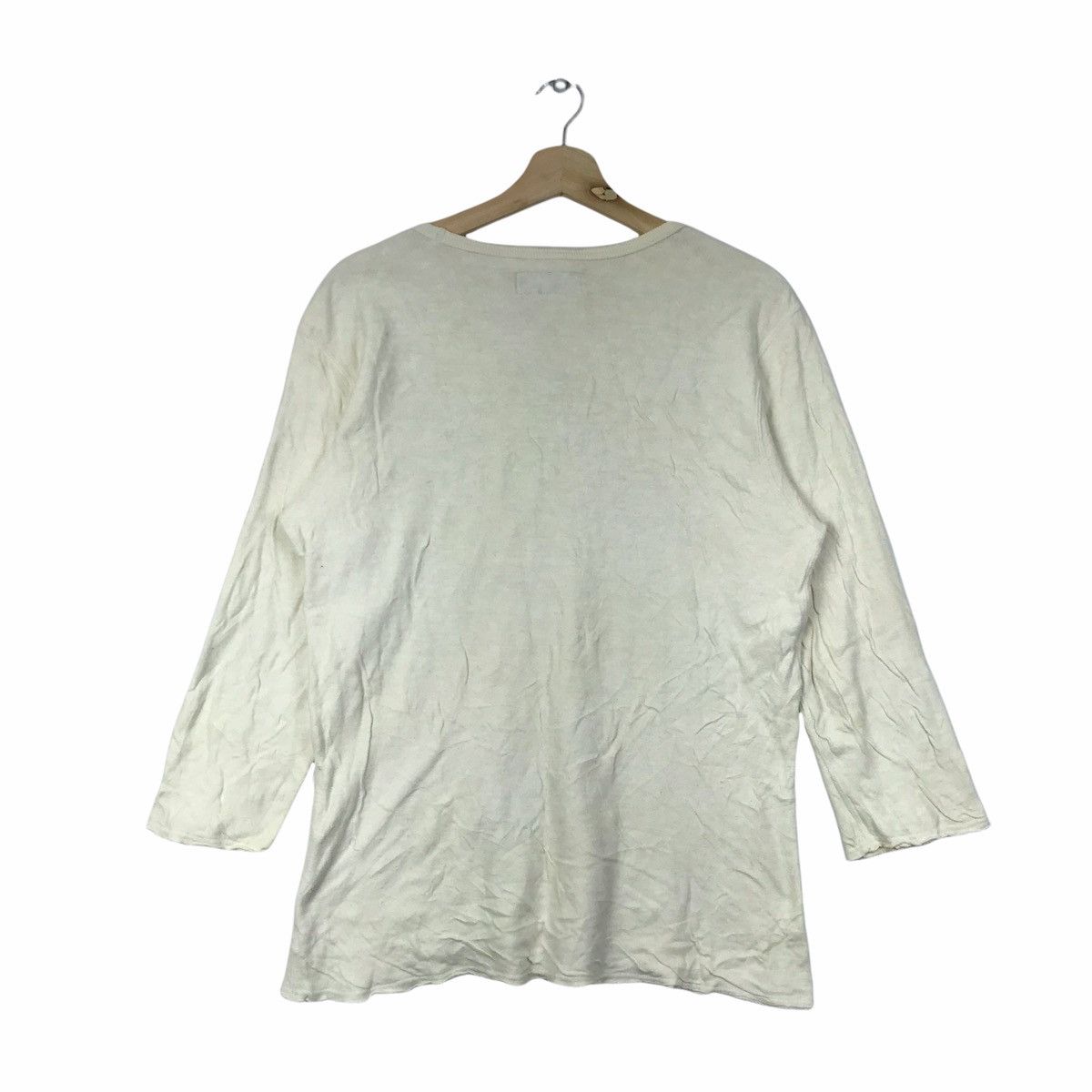 Vintage NCYHAIT PEACE Of MIND Japanese Brand White Shirt Size US M / EU 48-50 / 2 - 2 Thumbnail