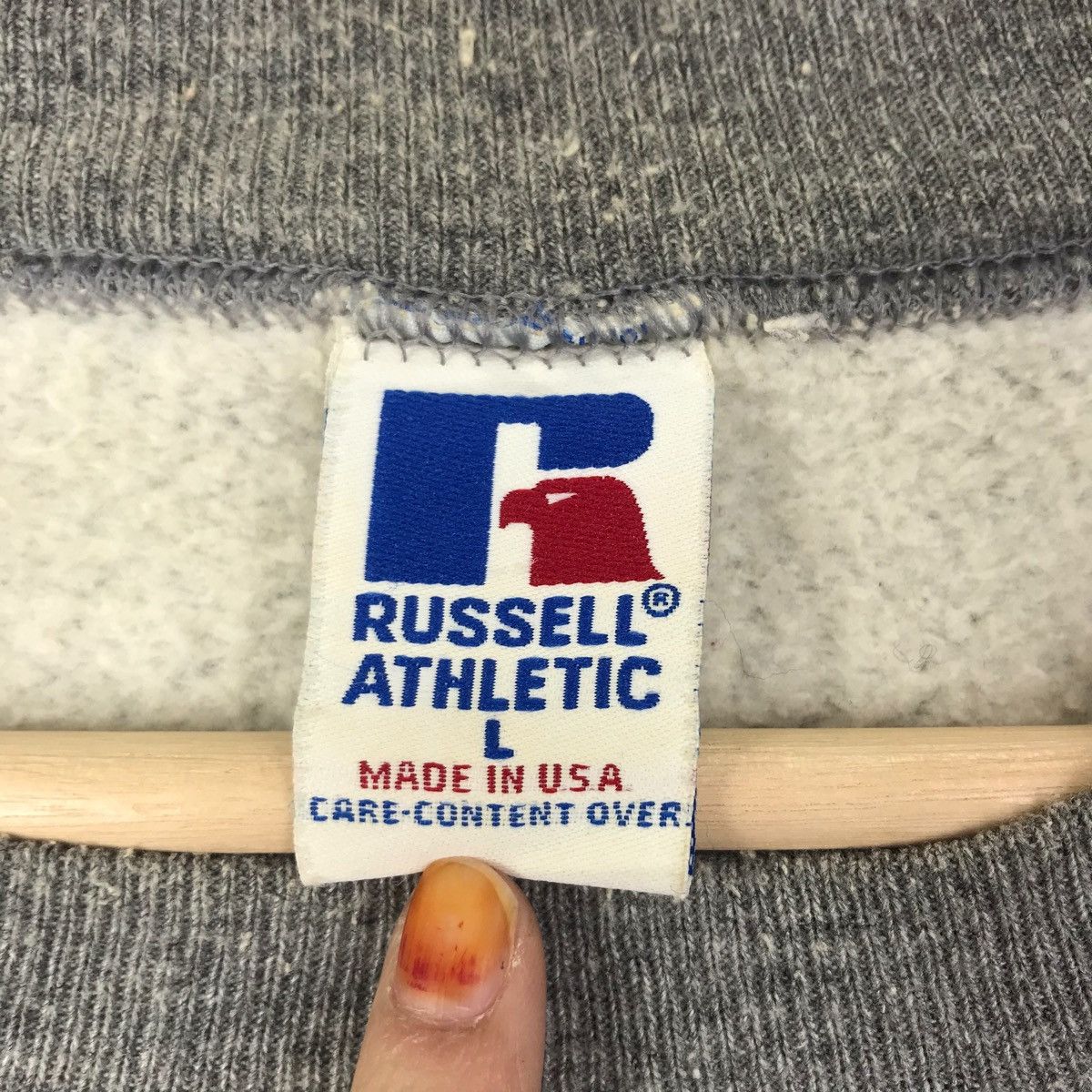 Russell Athletic Vintage 90s OAKLAND ATHLETICS MLB Baseball Usa Sweatshirt Size US L / EU 52-54 / 3 - 4 Thumbnail