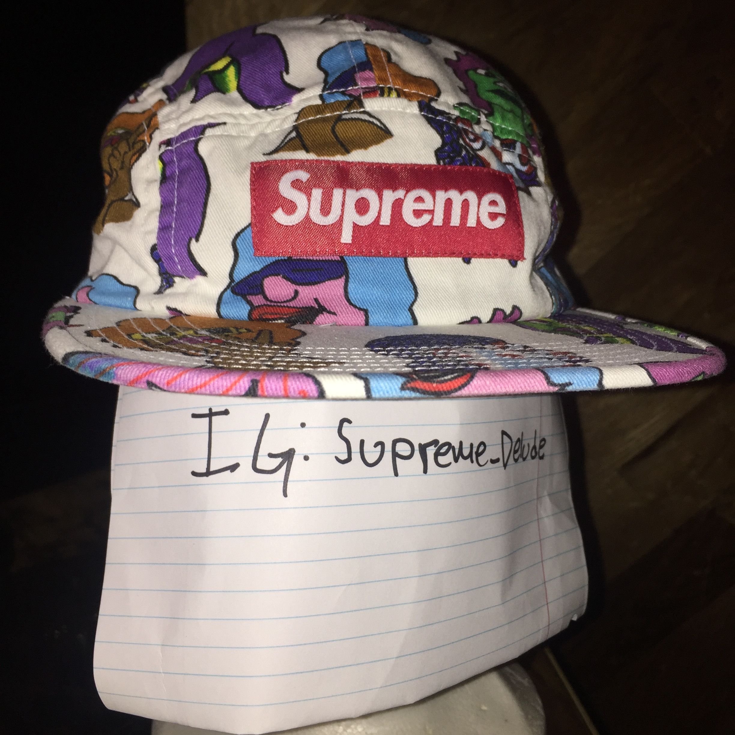 Supreme Supreme Gonz Head Camp Hat