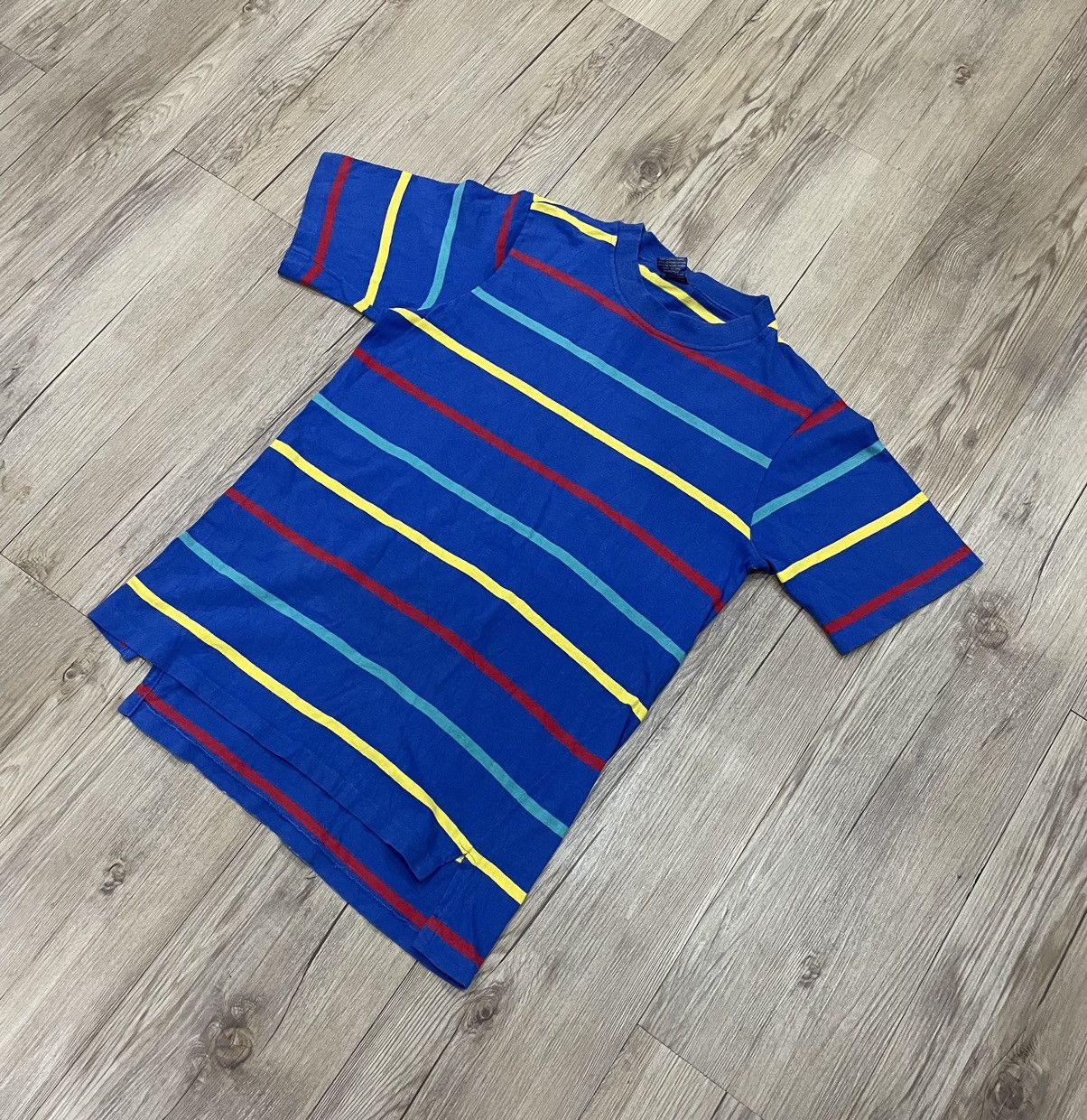 Vintage Vintage Lobo By Pendleton Striped T shirt Size US S / EU 44-46 / 1 - 1 Thumbnail