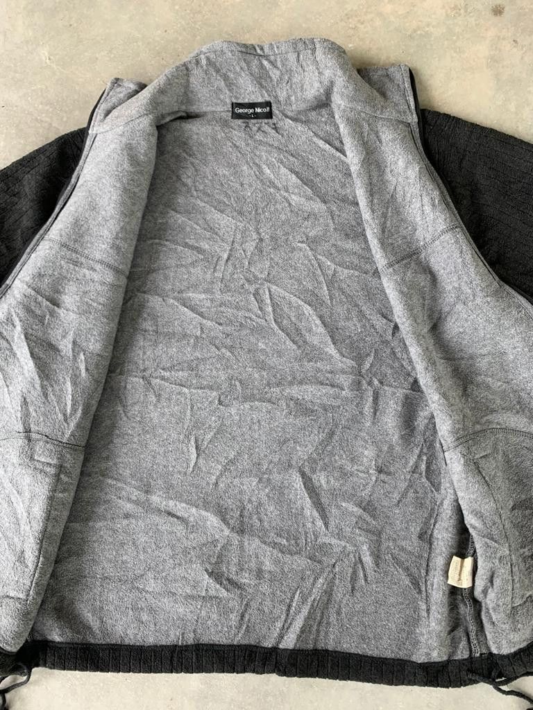Designer × Japanese Brand × Vintage George Nicoll Zipper Fleece Jacket Size US L / EU 52-54 / 3 - 8 Thumbnail