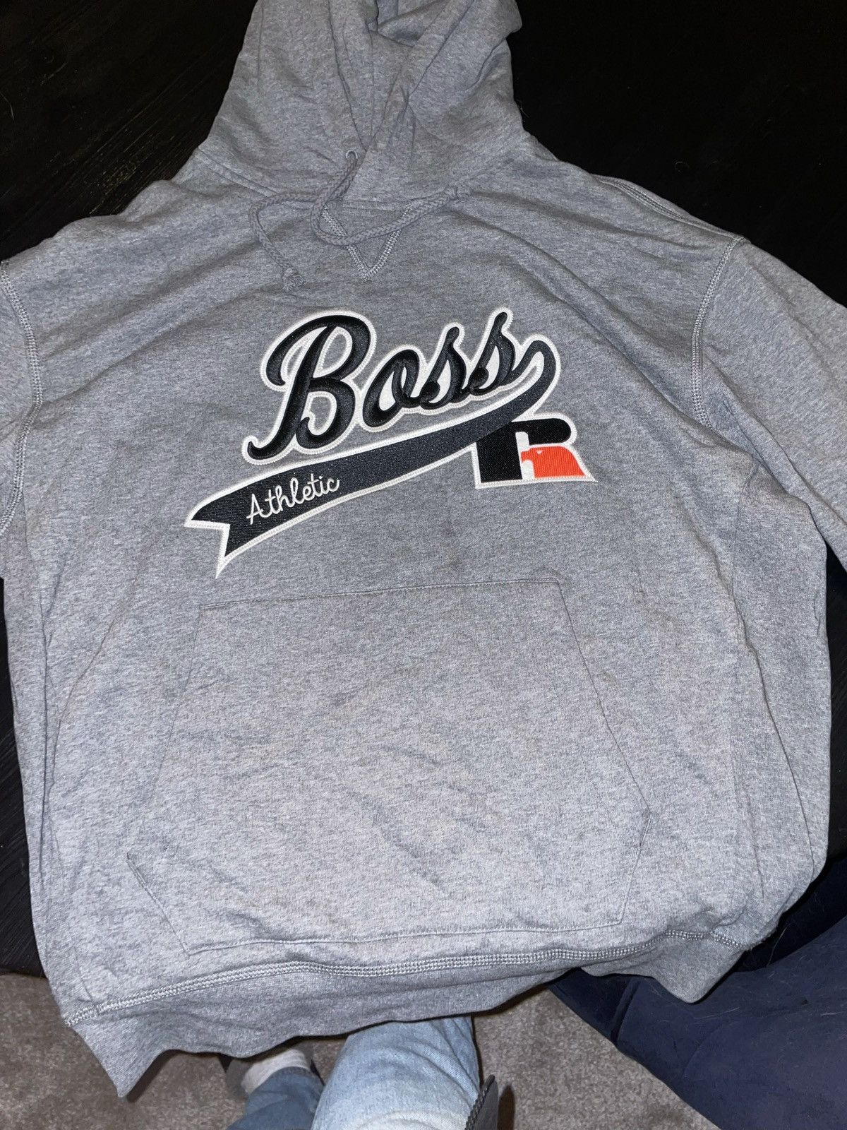 美品✨BOSS×RUSSEL ATHLETIC コラボ パーカ XS Boss Boss X Russell Athletic -Unisex Sweatshirt | David Jones