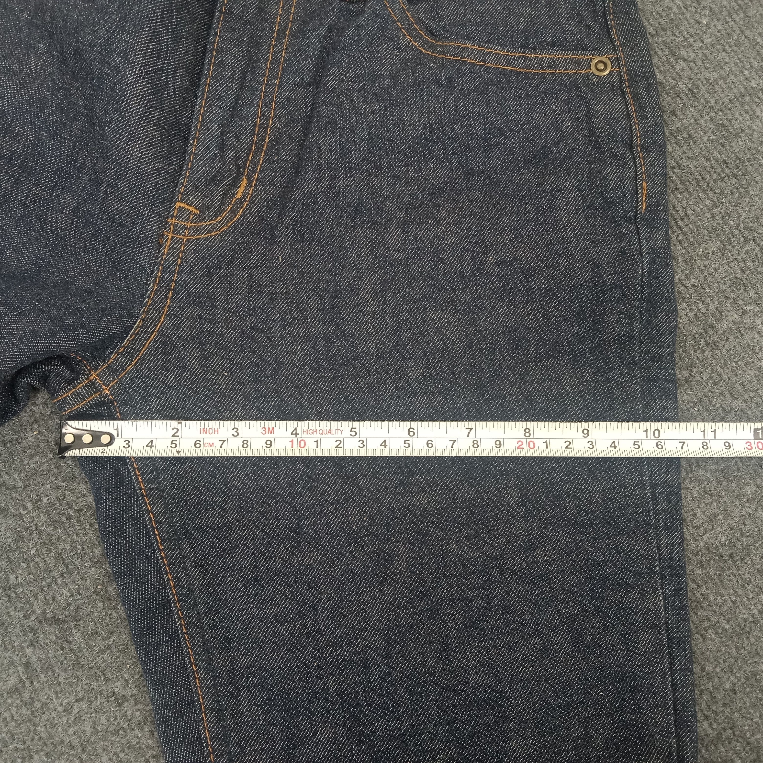 Hysteric Glamour Hysteric Glamour Custom Logo Design Denim Jeans Size US 29 - 17 Thumbnail