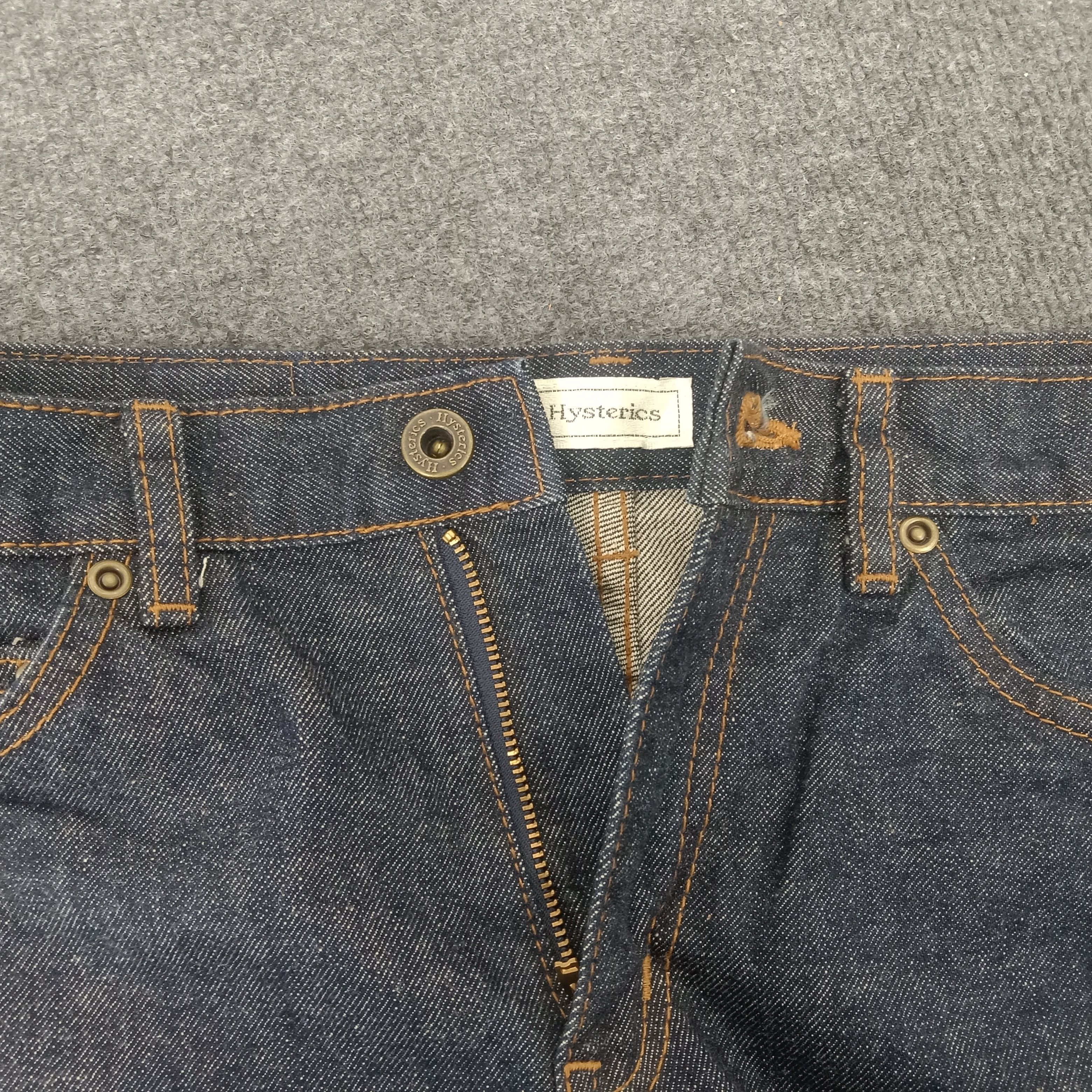 Hysteric Glamour Hysteric Glamour Custom Logo Design Denim Jeans Size US 29 - 7 Thumbnail