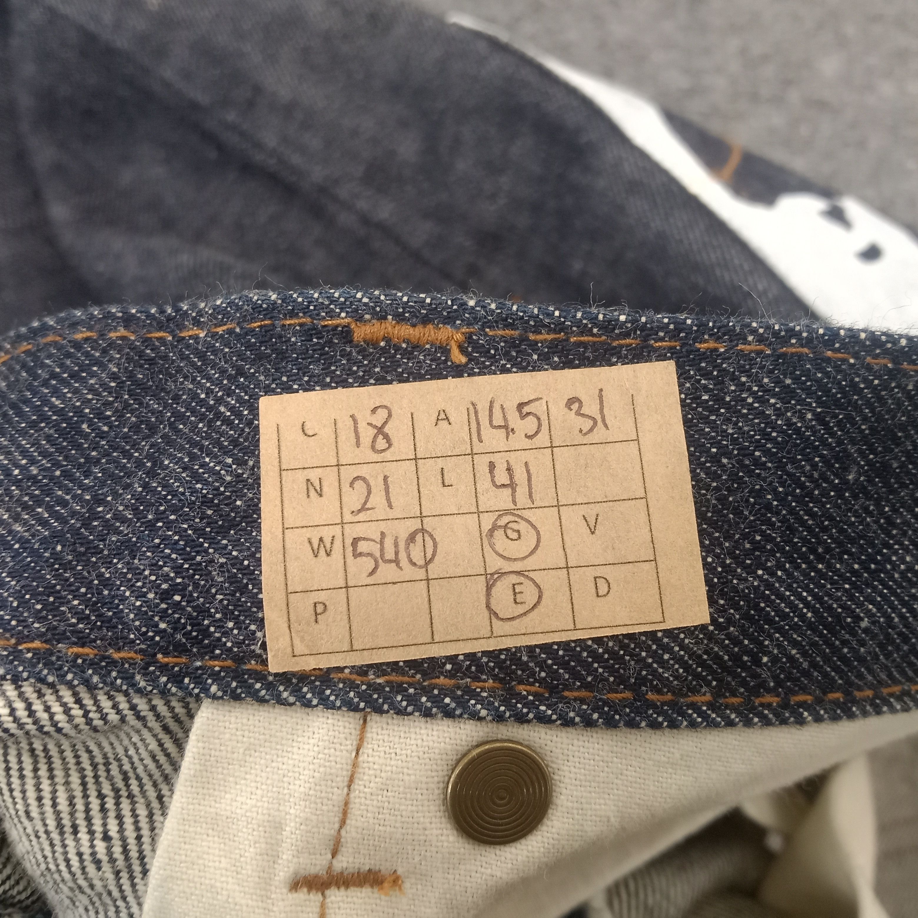 Hysteric Glamour Hysteric Glamour Custom Logo Design Denim Jeans Size US 29 - 12 Thumbnail