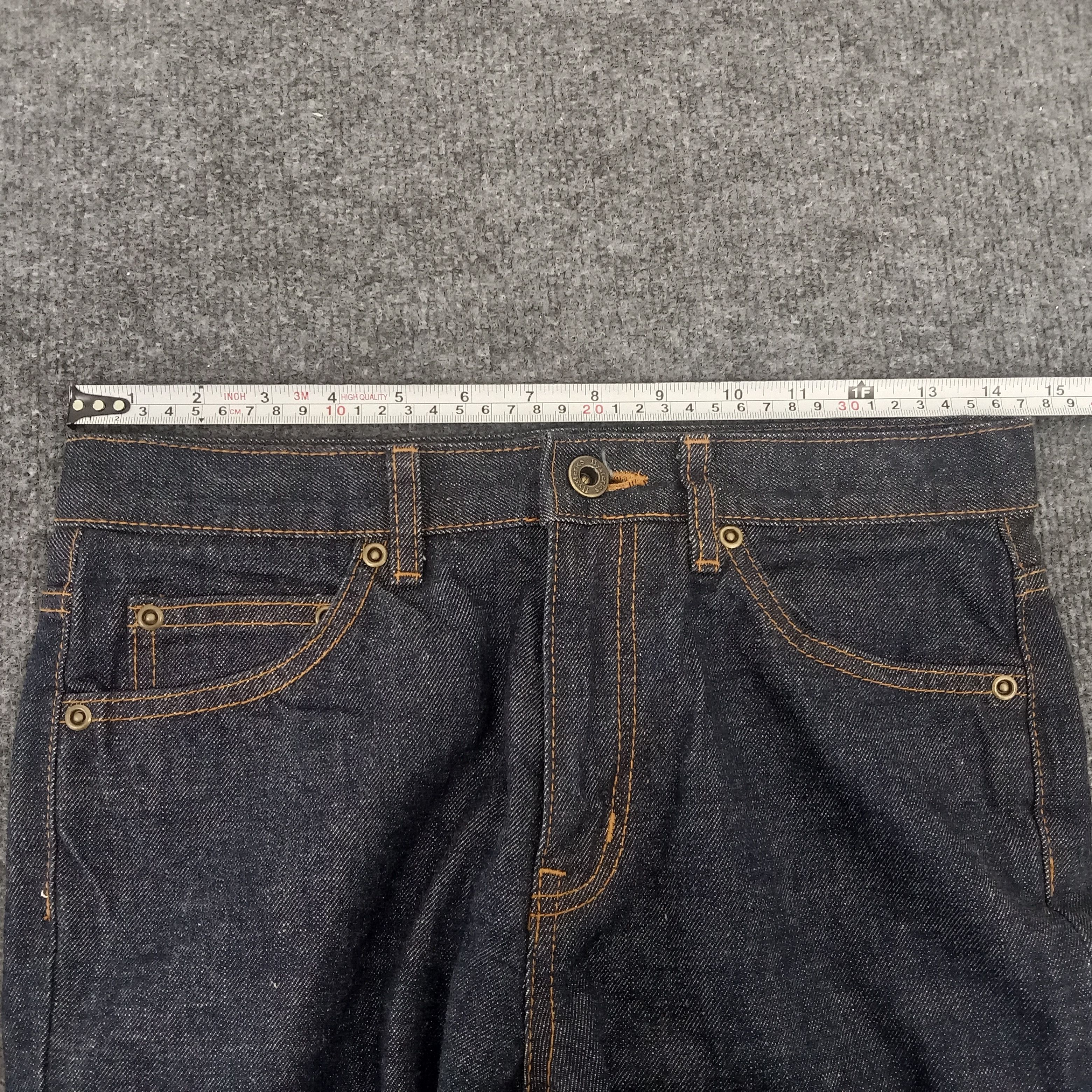 Hysteric Glamour Hysteric Glamour Custom Logo Design Denim Jeans Size US 29 - 15 Thumbnail
